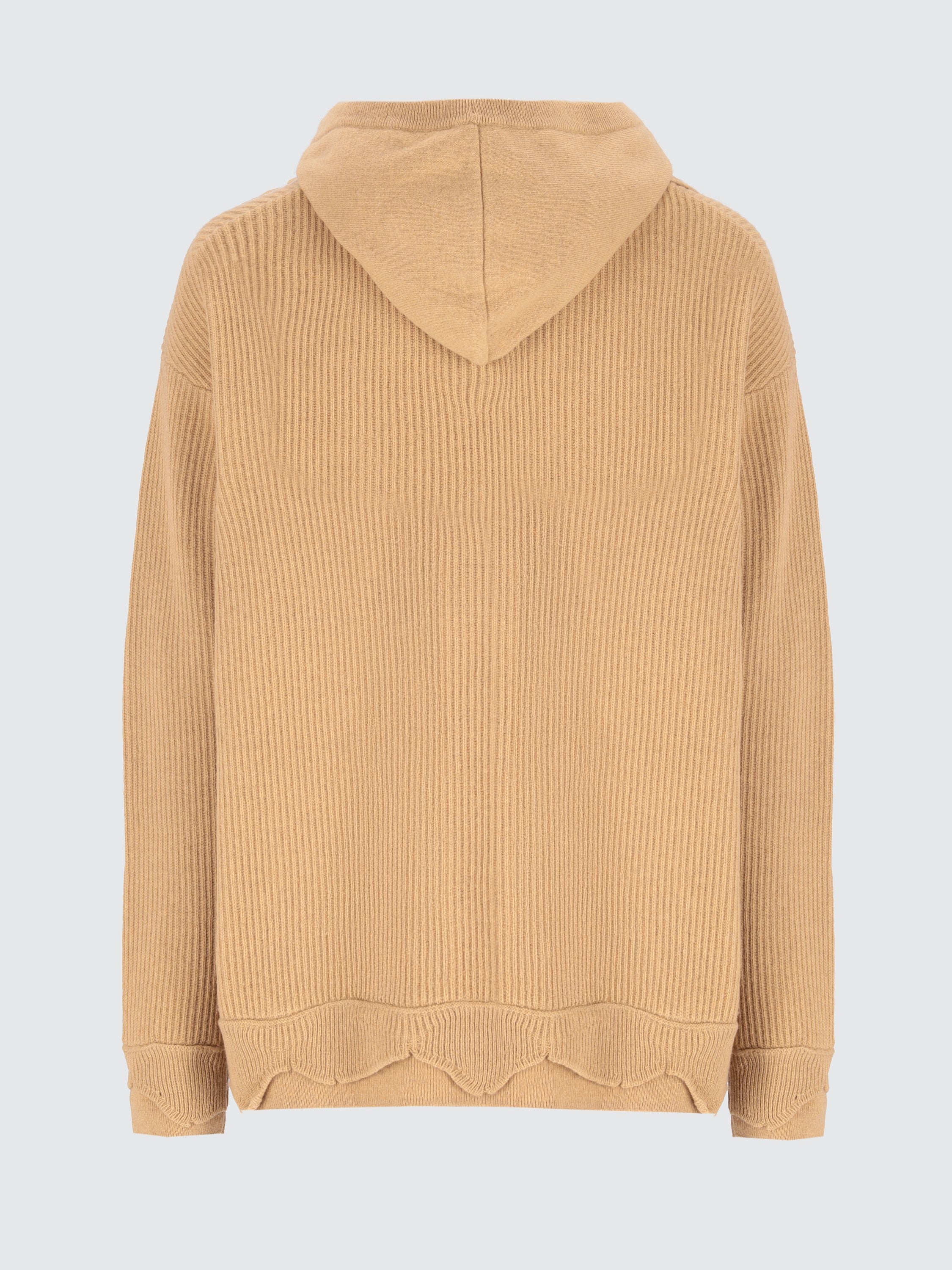 Hoddie scollo a V double edge