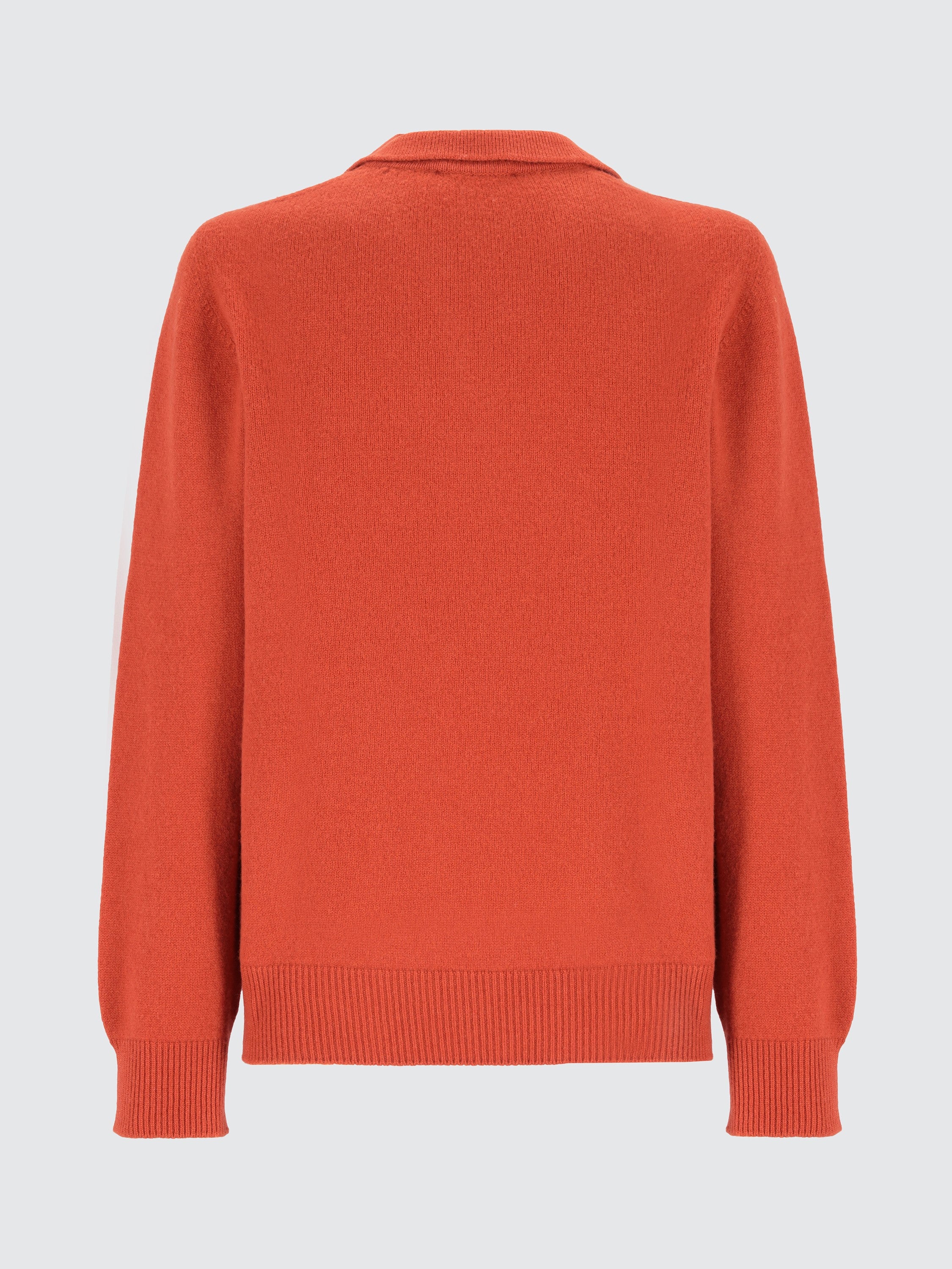 Polo in lana e cashmere long sleeves