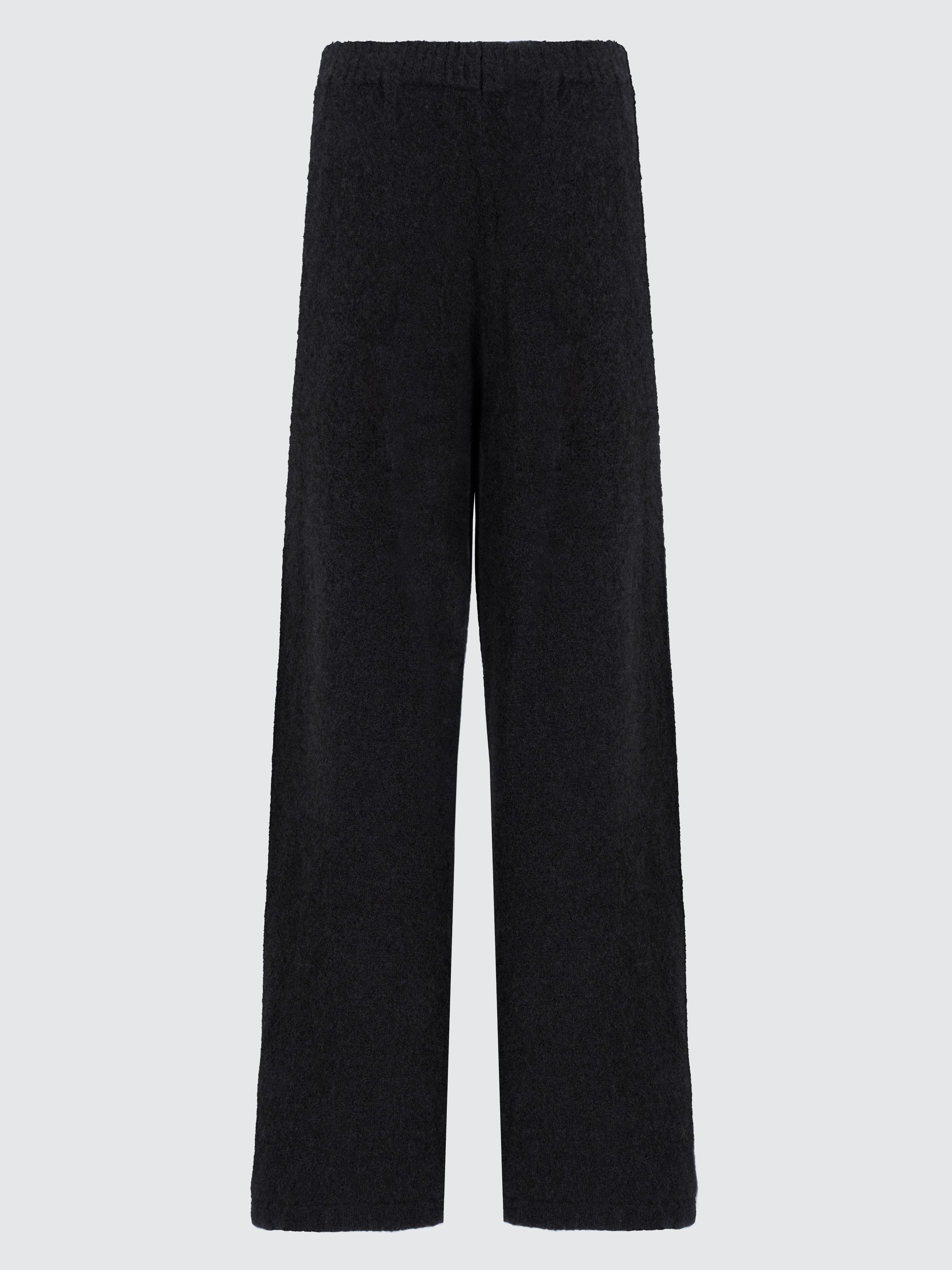 Pantaloni in lana e cashmere laisure