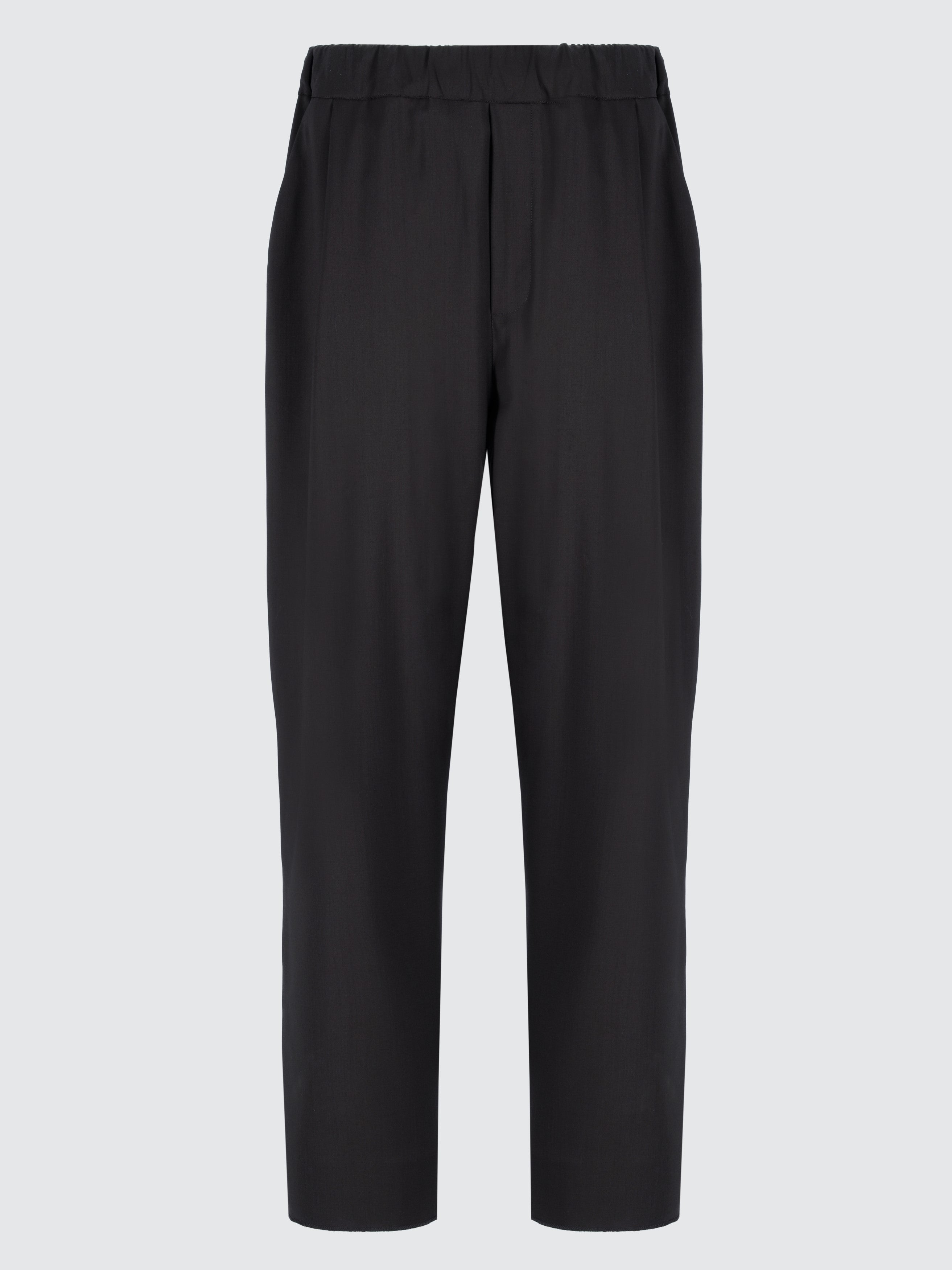 Pantaloni gamba larga monopence