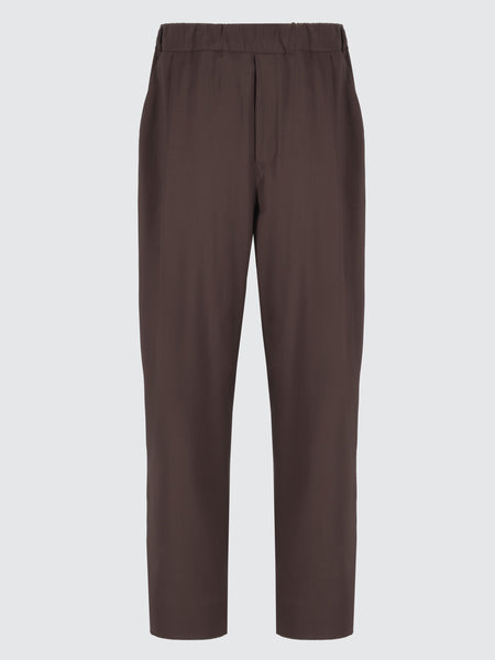 Pantaloni gamba larga monopence