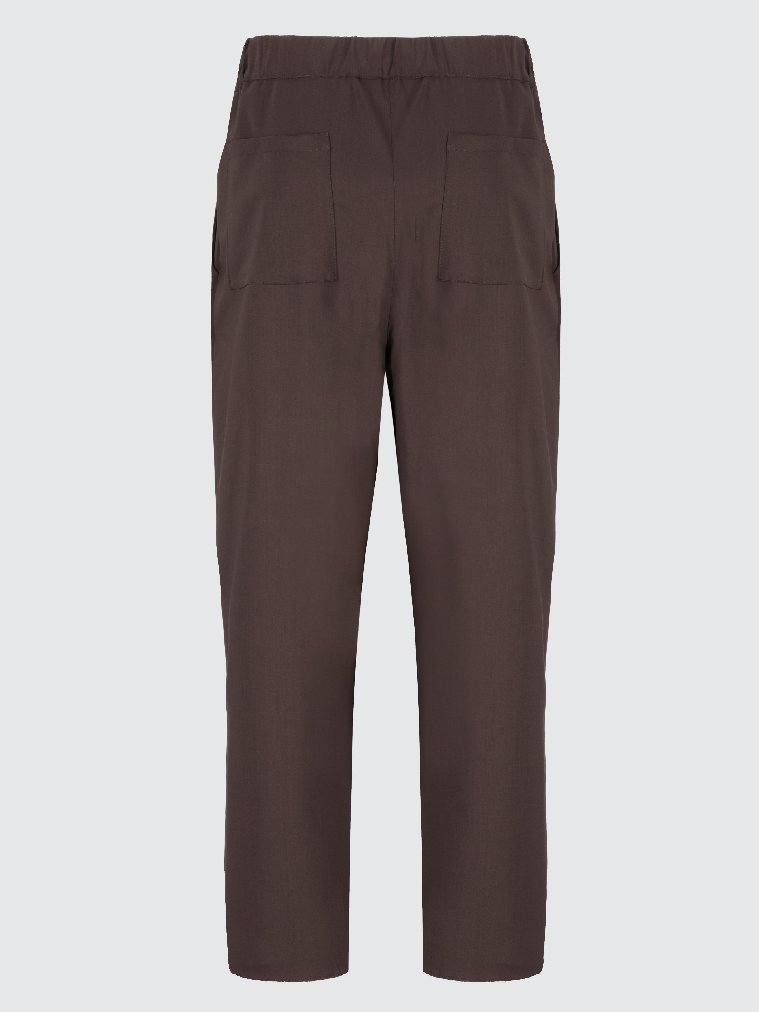 Pantaloni gamba larga monopence