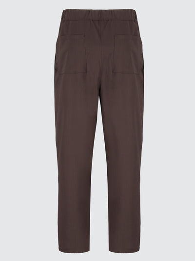 Monopence wide-leg pants