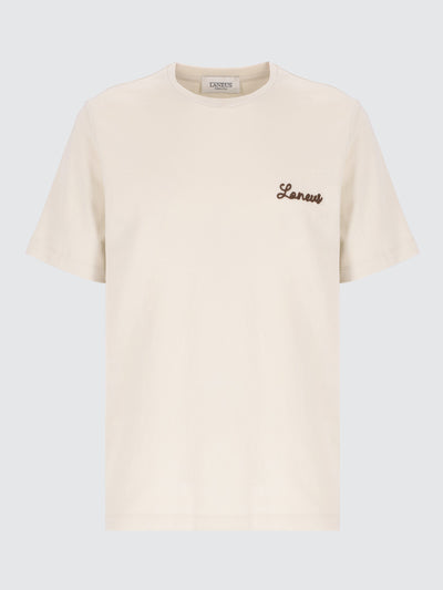 T-shirt girocollo in cotone Cornely