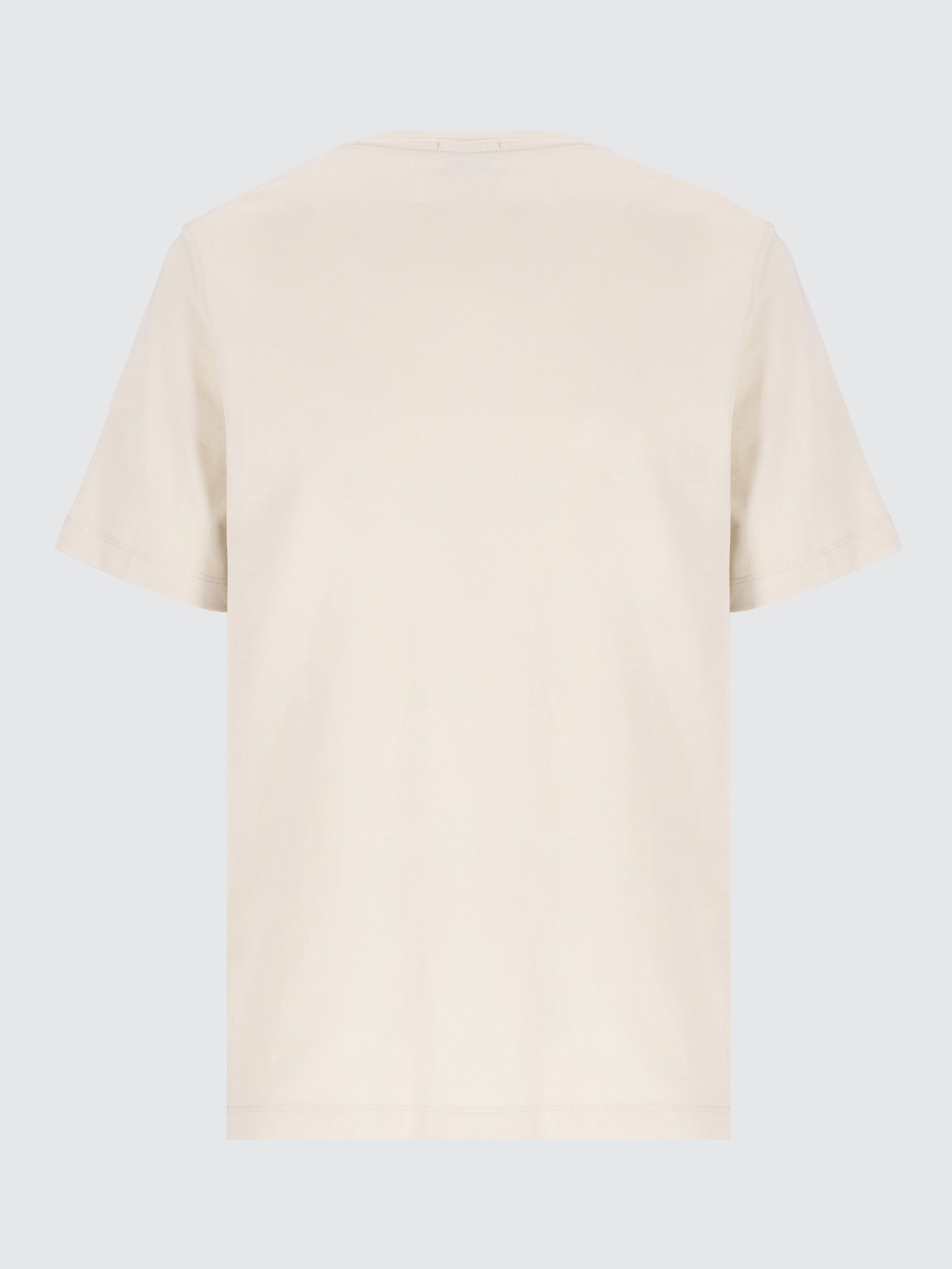 T-shirt girocollo in cotone Cornely