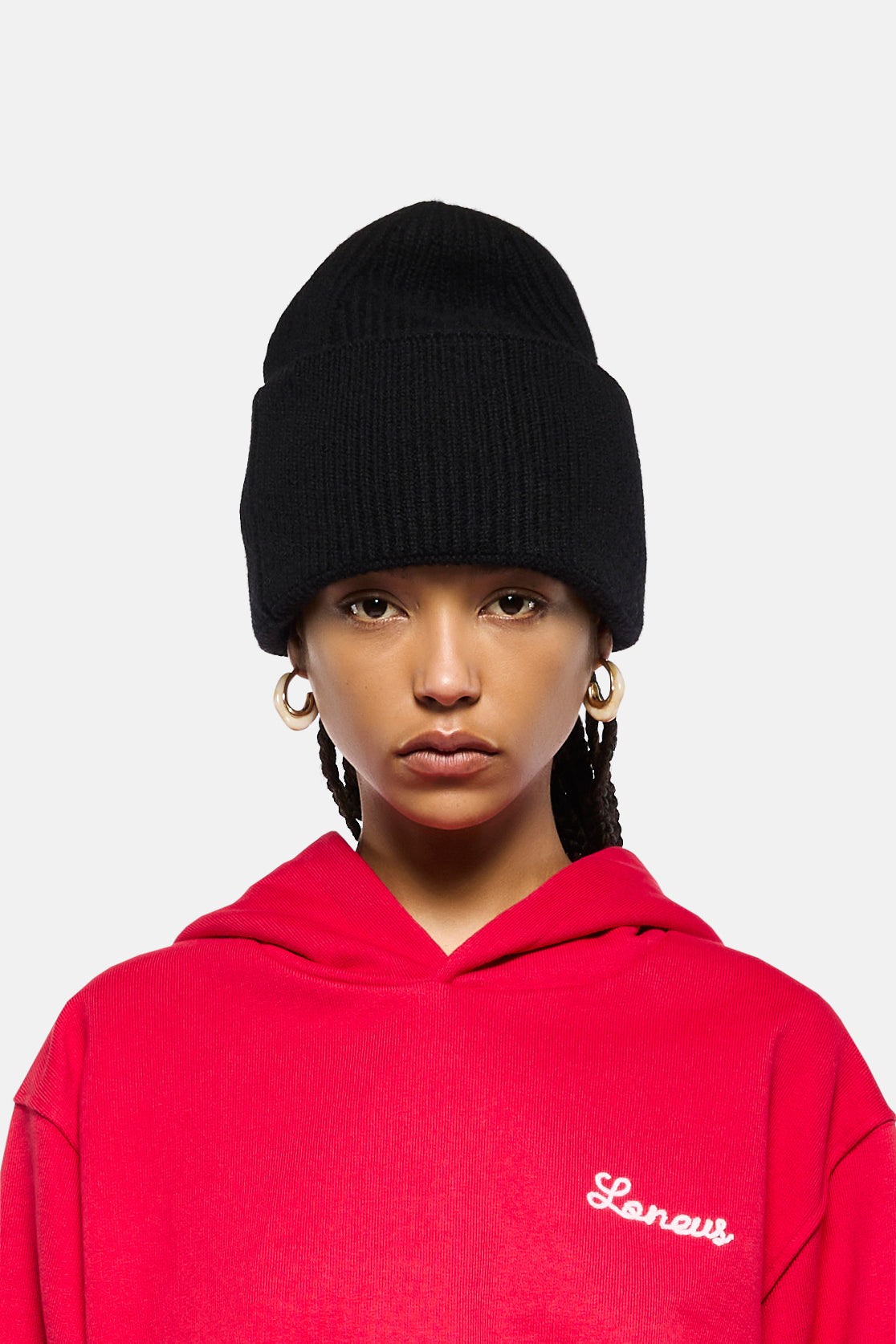 Cashmere knitted beanie – Laneus