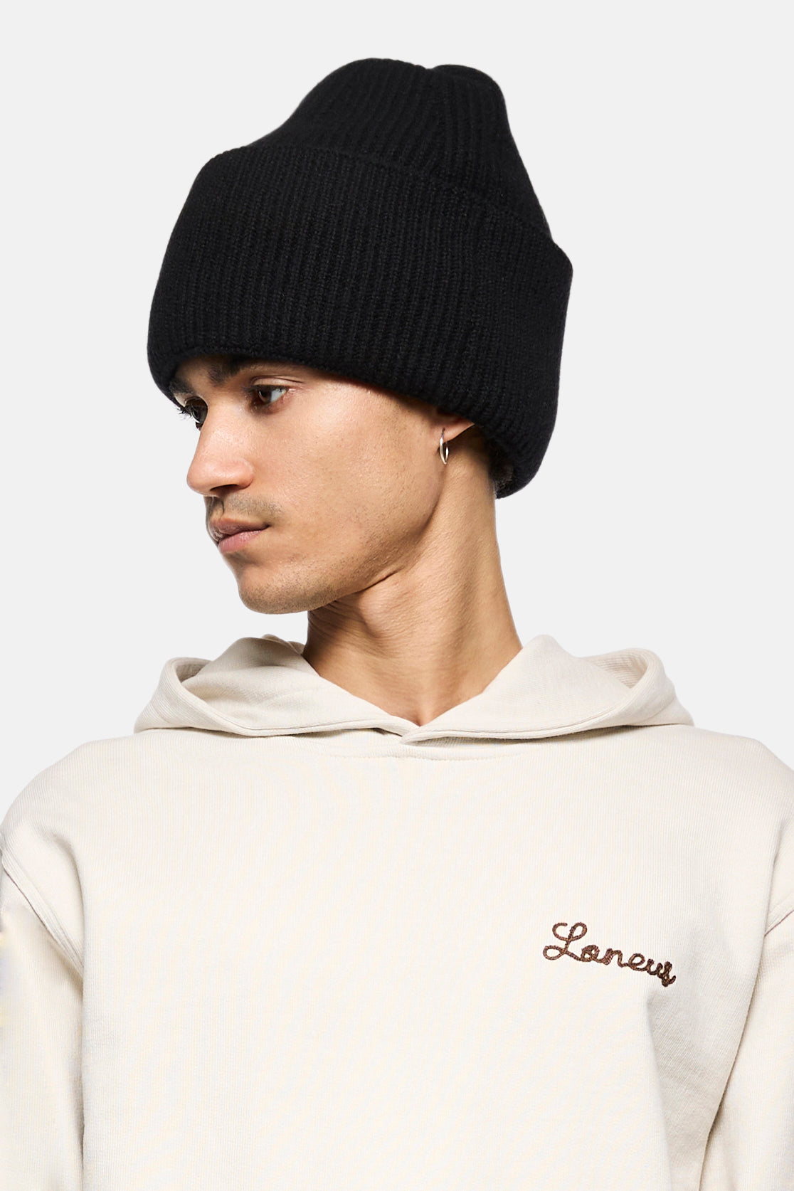 Cashmere knitted beanie – Laneus