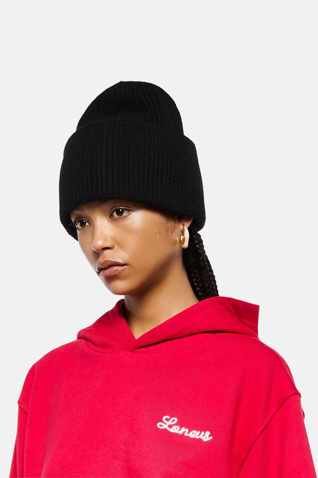 Cashmere knitted beanie – Laneus