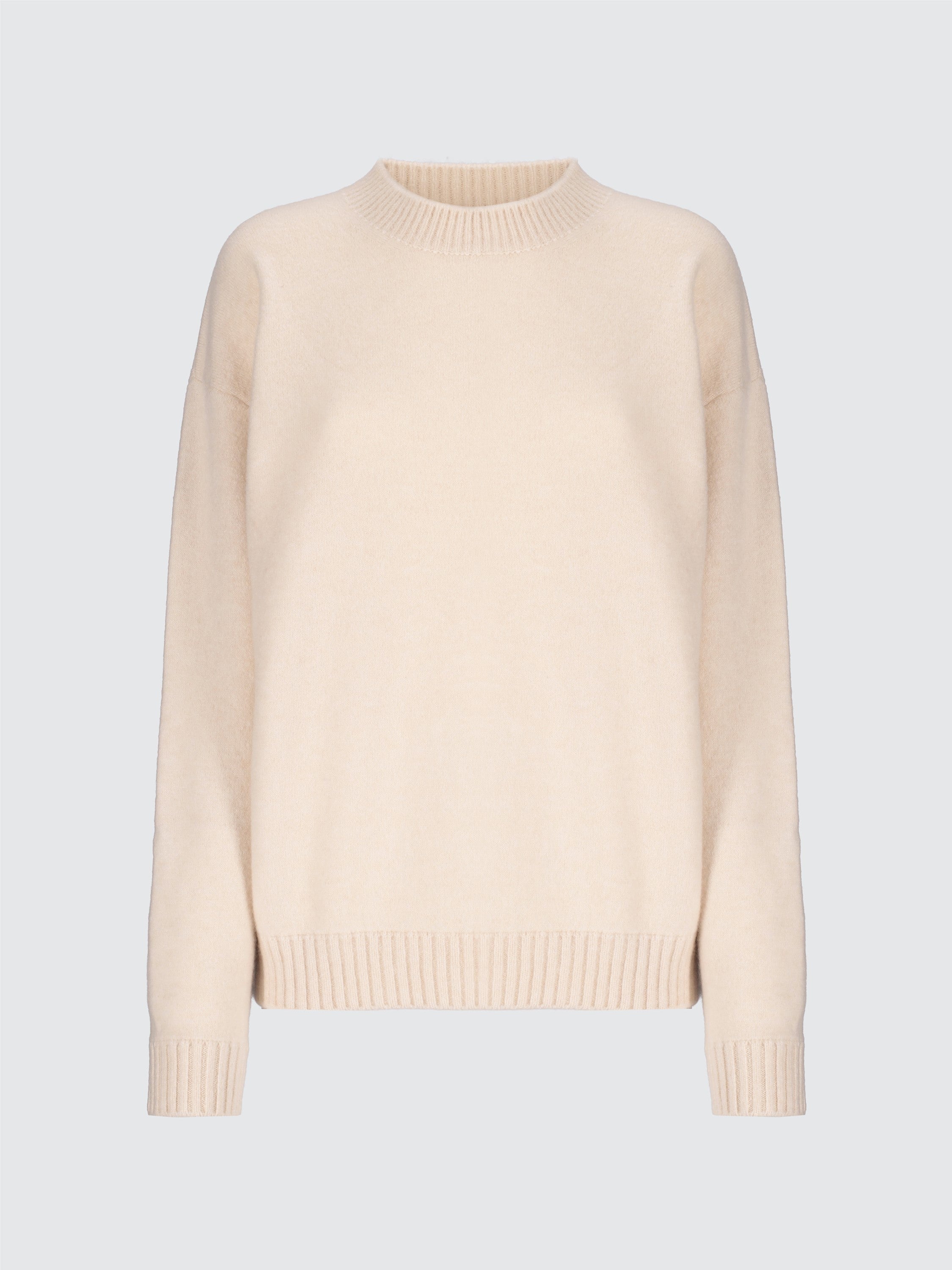Maglia girocollo in cashmere Sense