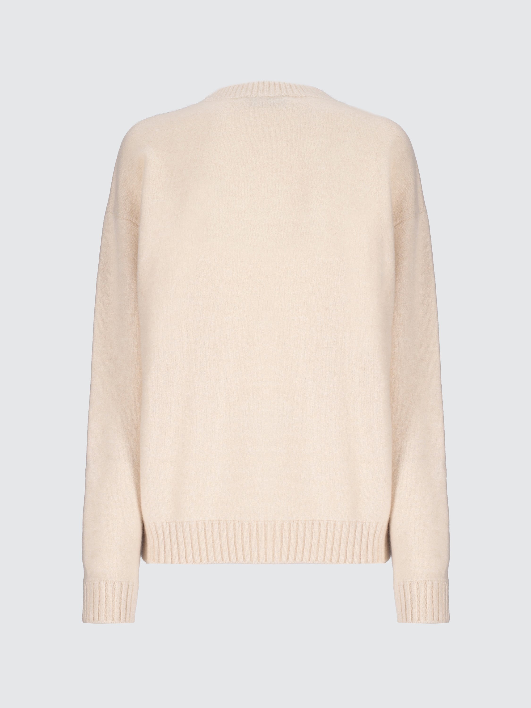 Maglia girocollo in cashmere Sense