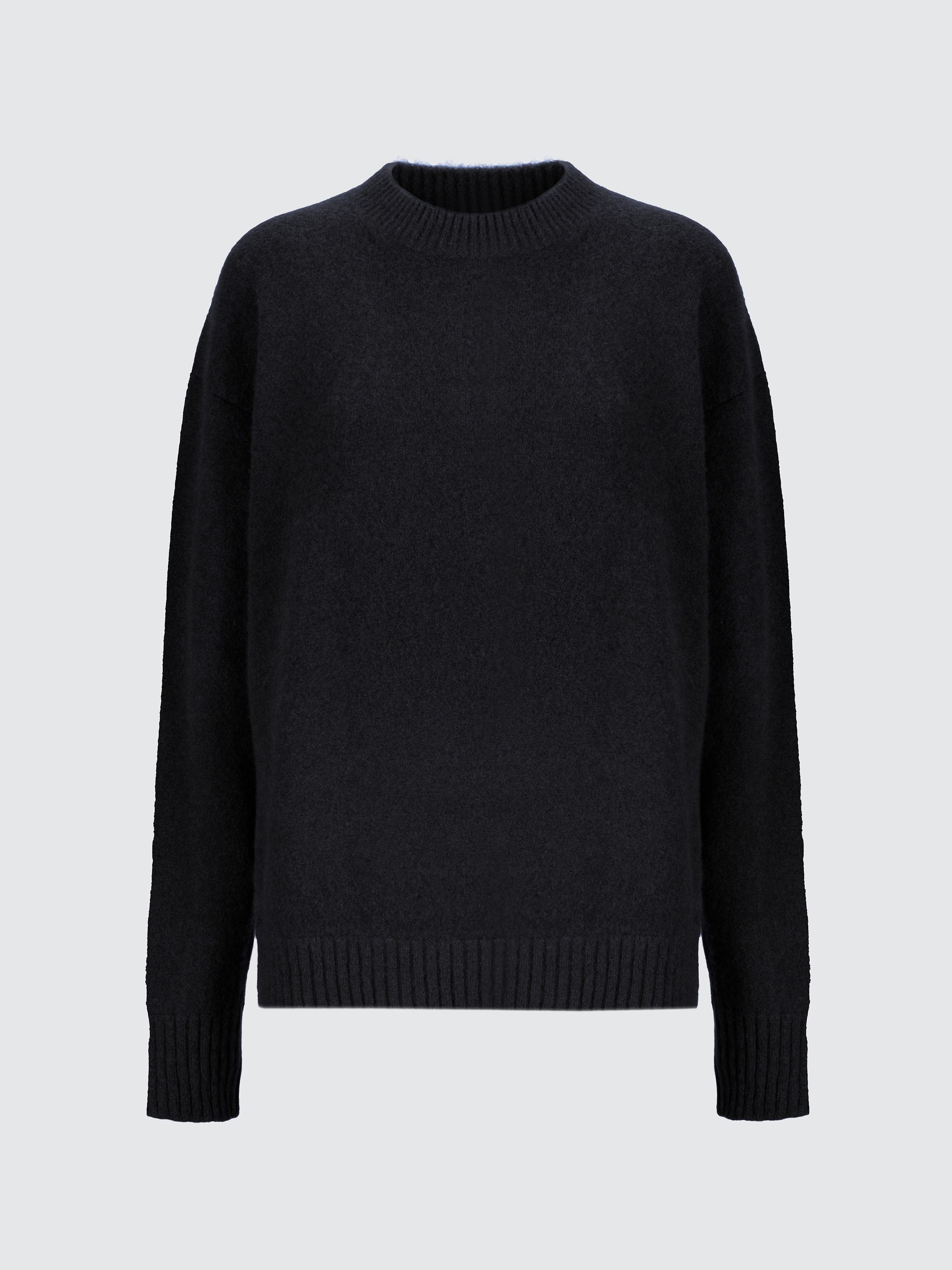 Maglia girocollo in cashmere Sense