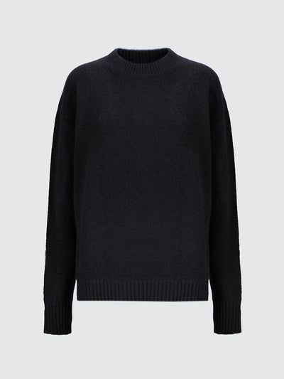 Crew-neck cashmere jumper