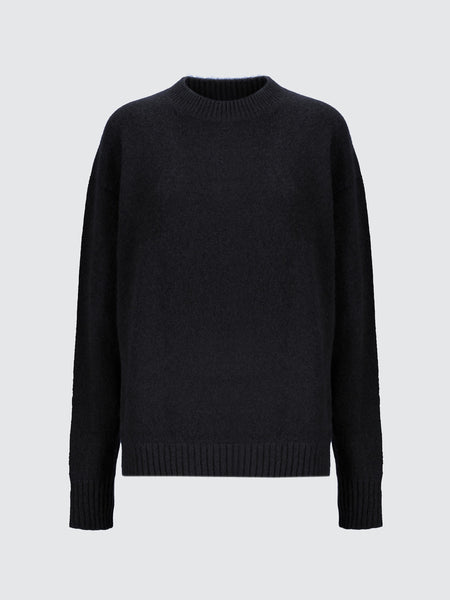 Maglia girocollo in cashmere Sense
