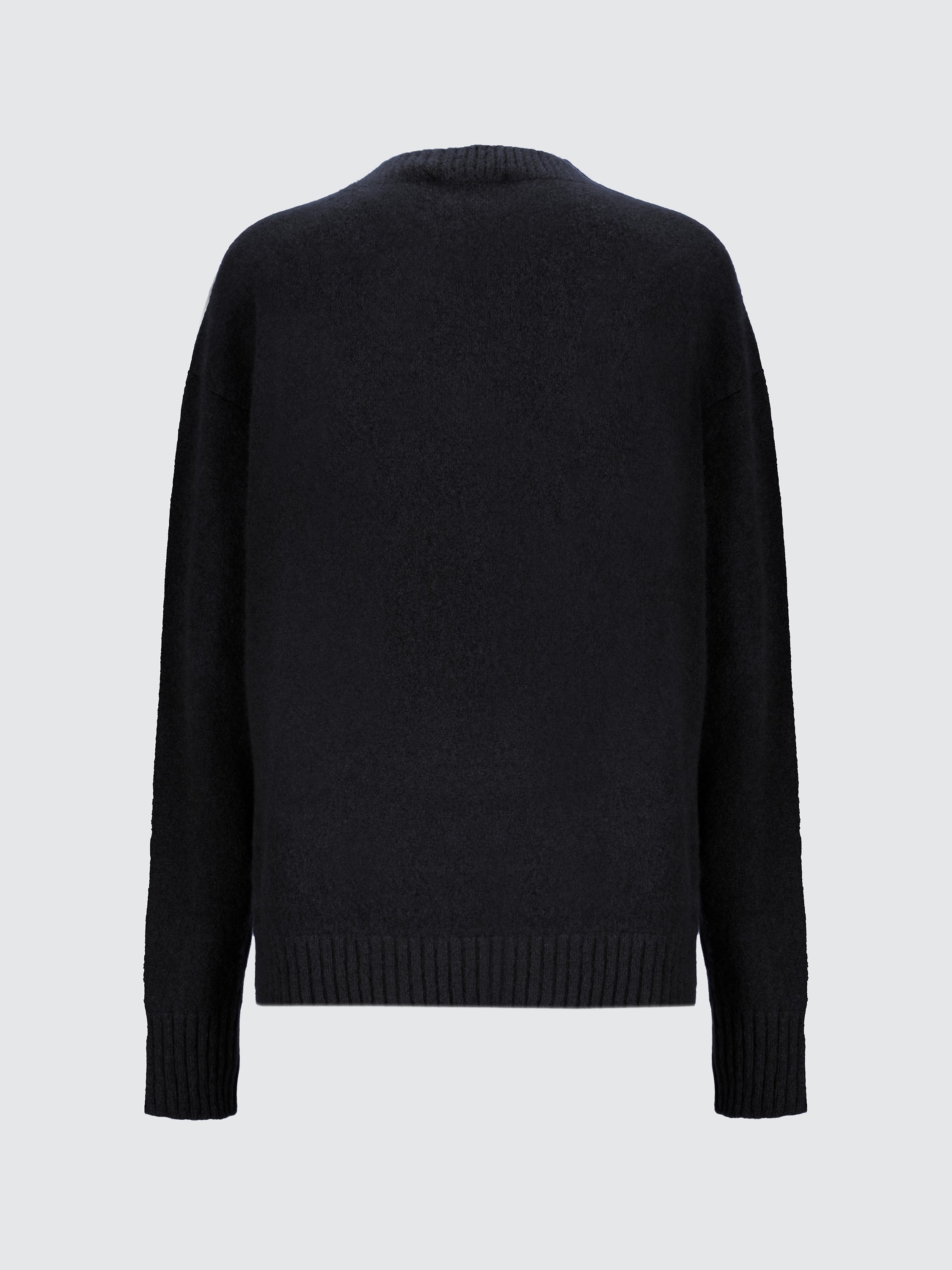 Maglia girocollo in cashmere Sense