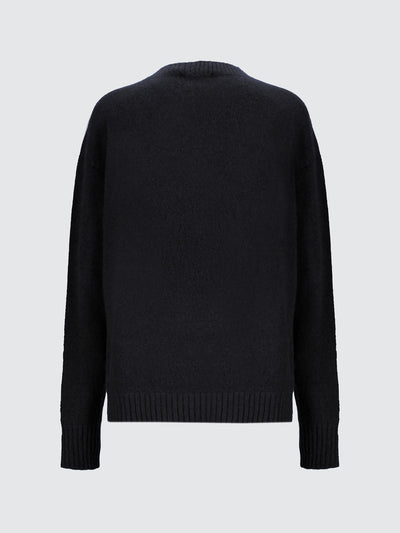 Crew-neck cashmere jumper