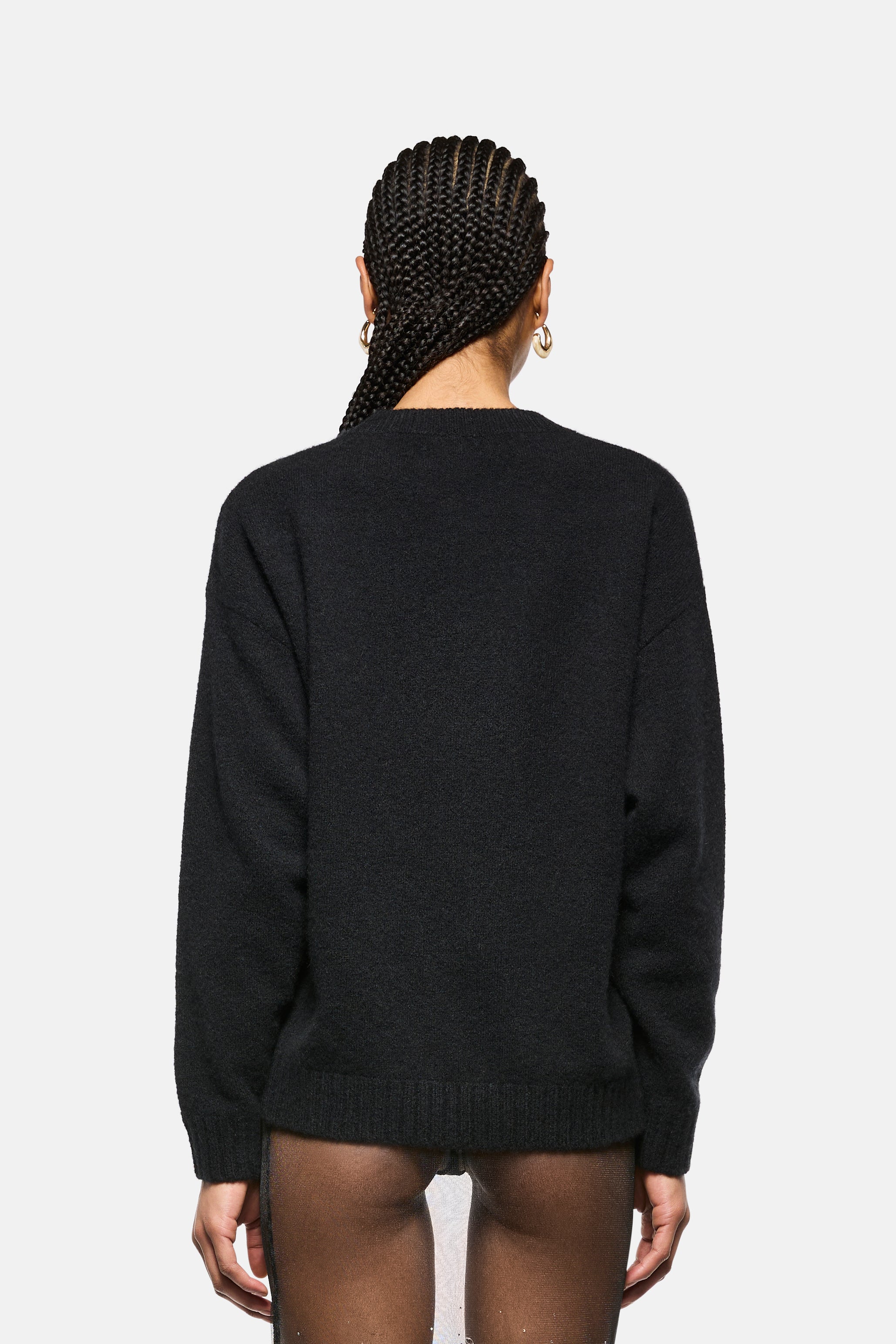 Maglia girocollo in cashmere Sense