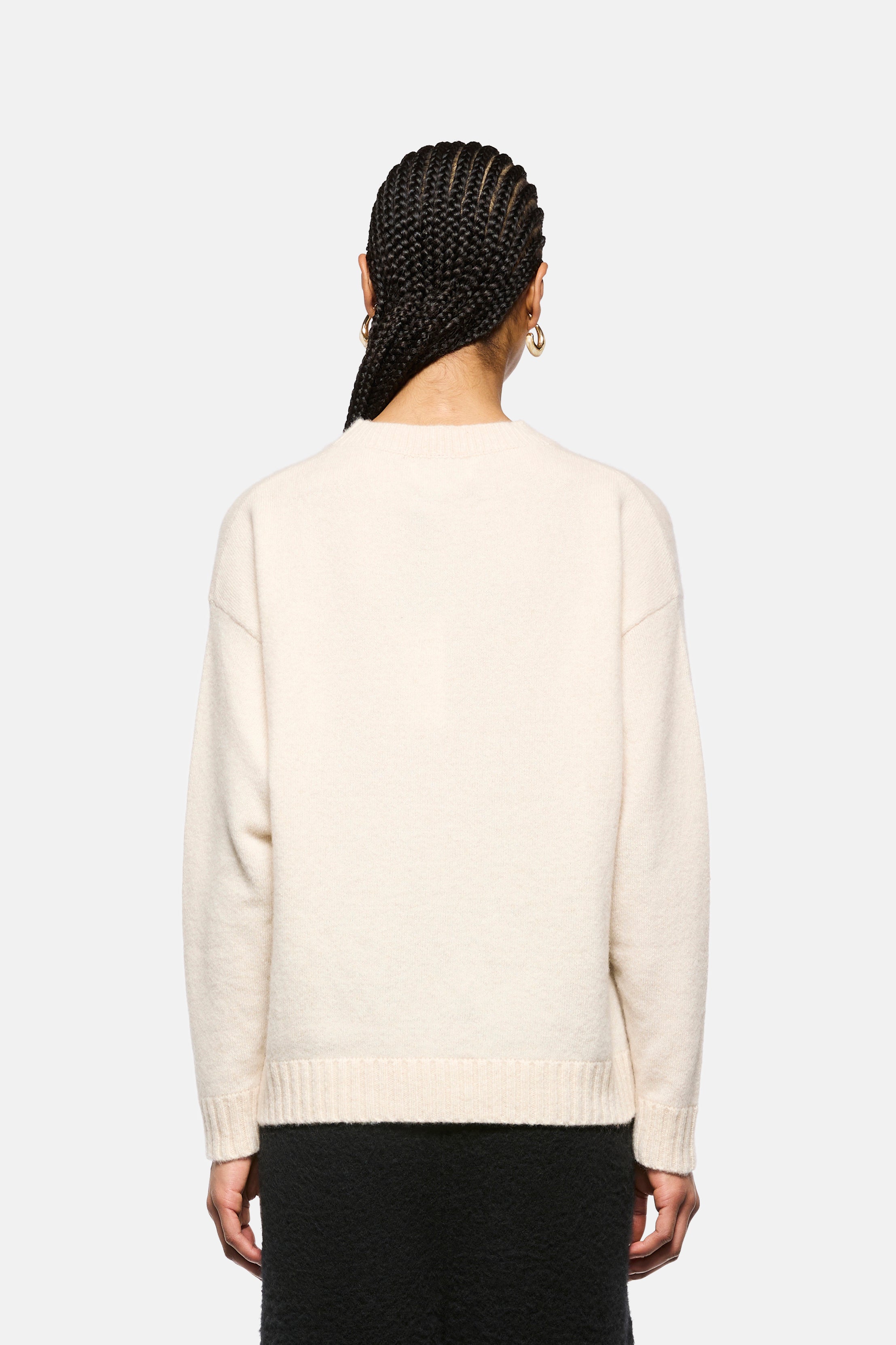 Maglia girocollo in cashmere Sense