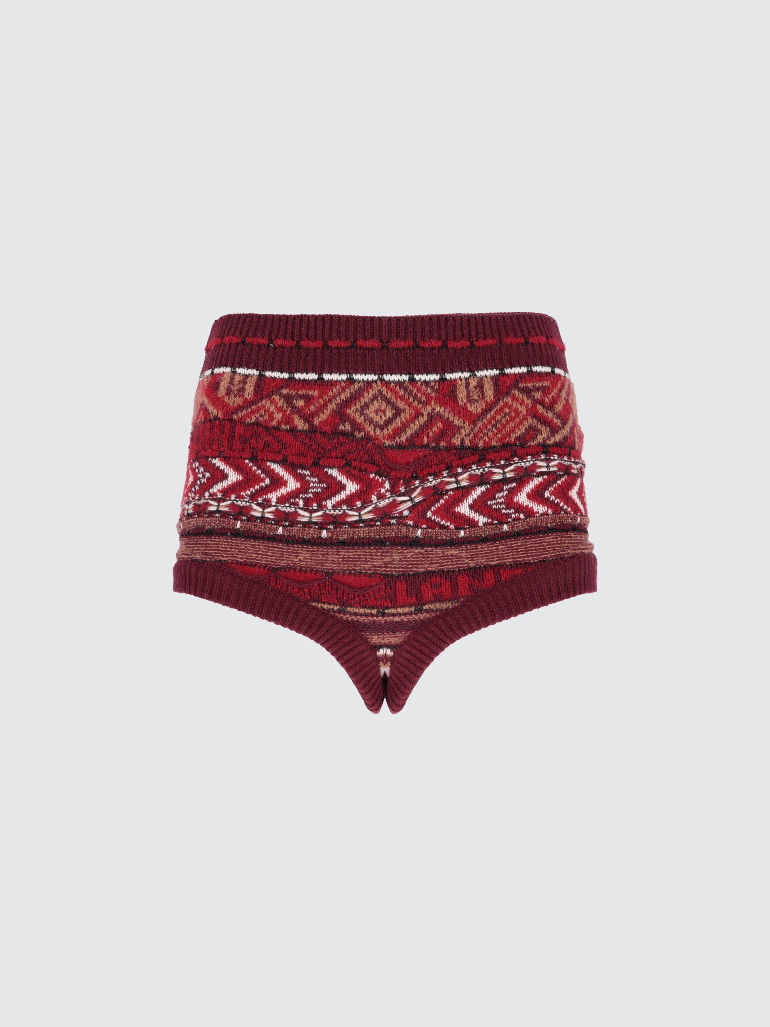 Knitted jacquard "Laneus" coulotte