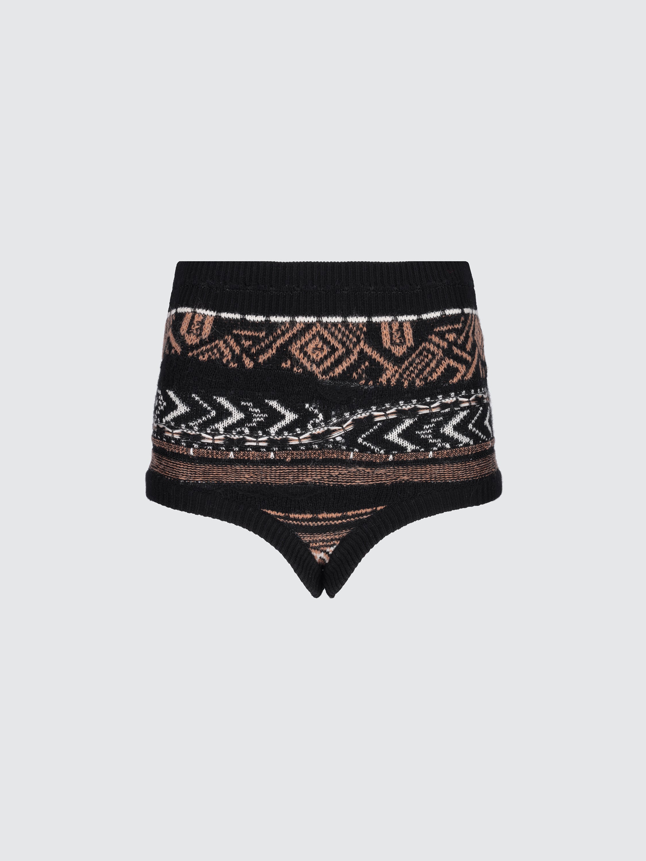 Coulotte in maglia jacquard "Laneus"