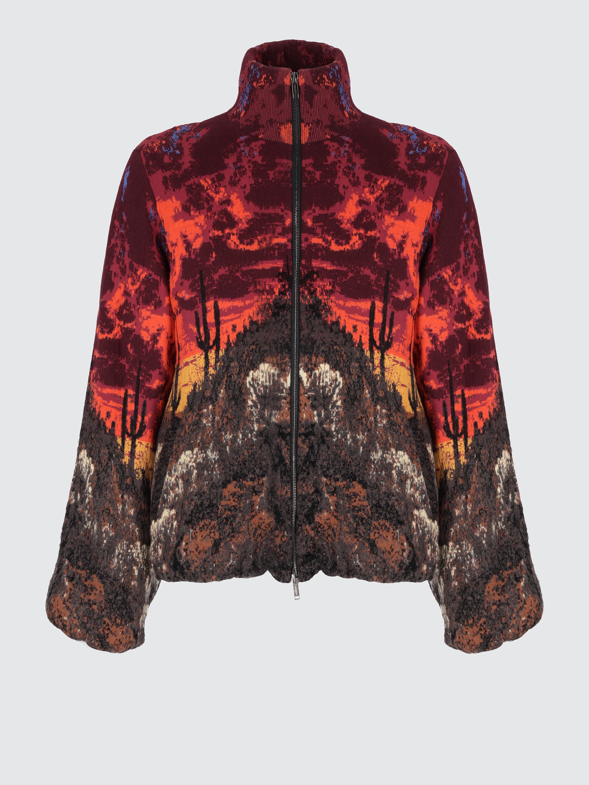 Bomber imbottito jacquard Oniric Desert