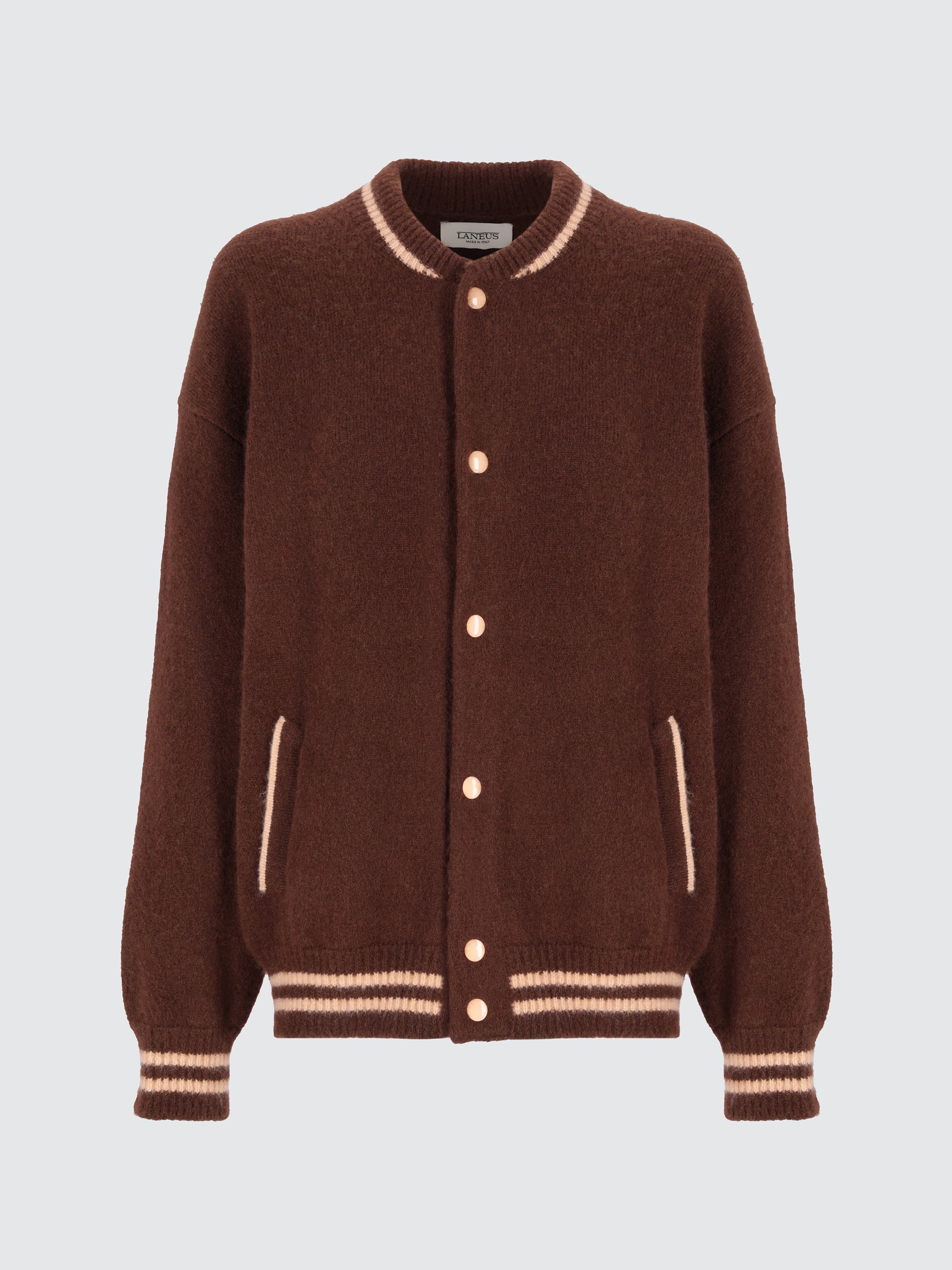 Bomber in maglia di cashmere