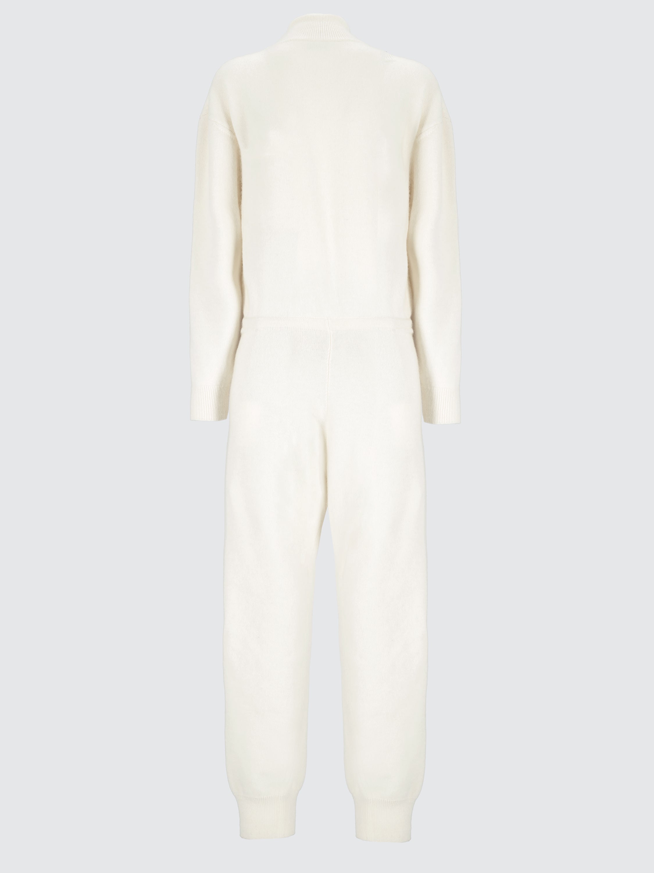 Tuta comfy in lana e alpaca