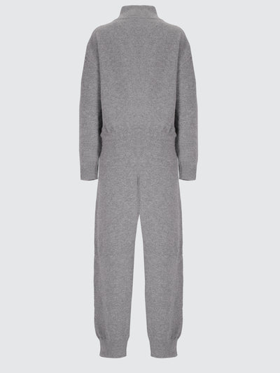 Wool and alpaca knit jumpsuit