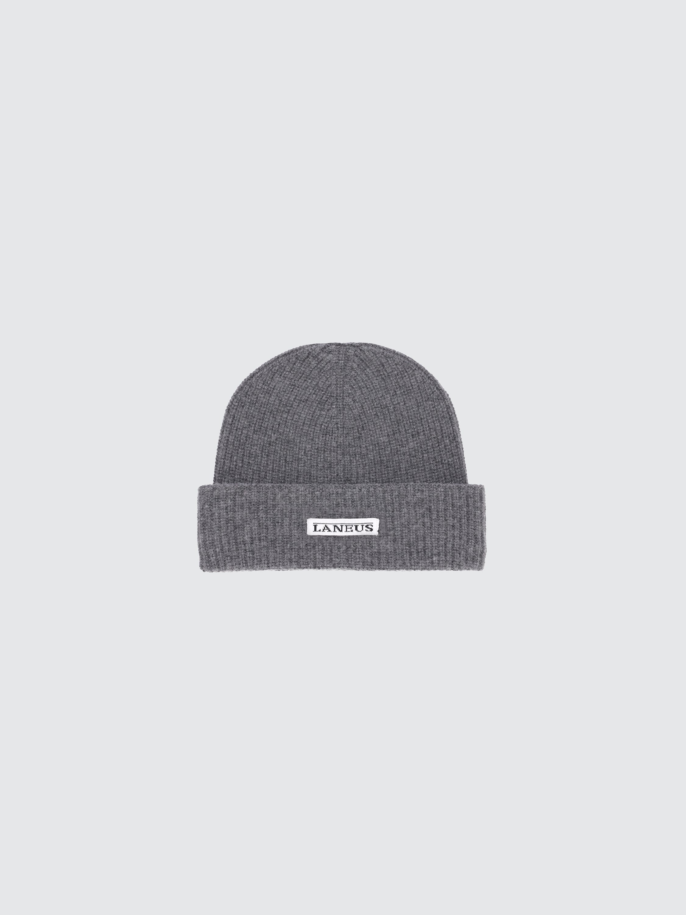Wool and cashmere knit beanie