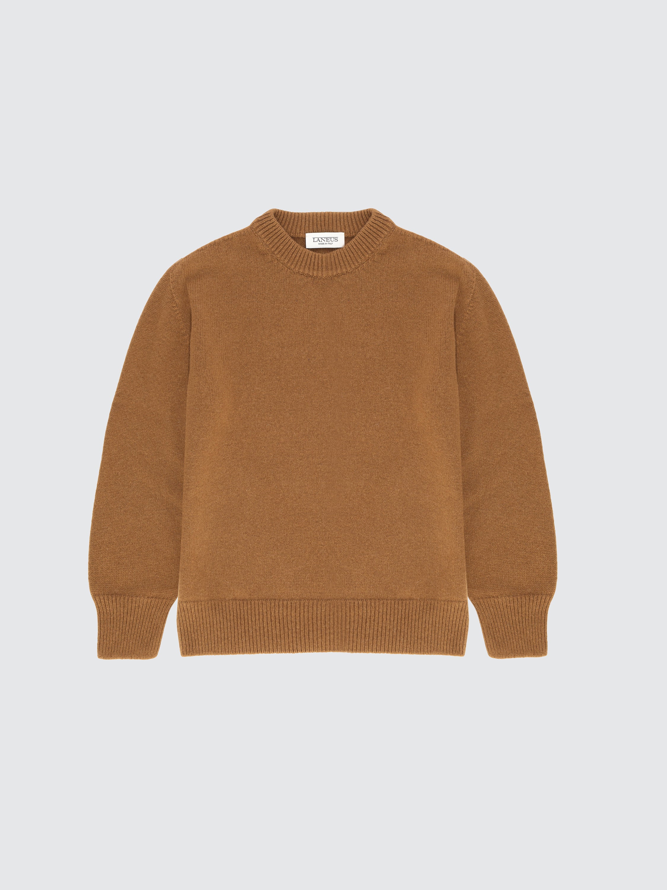 Crewneck wool and cashmere jumper