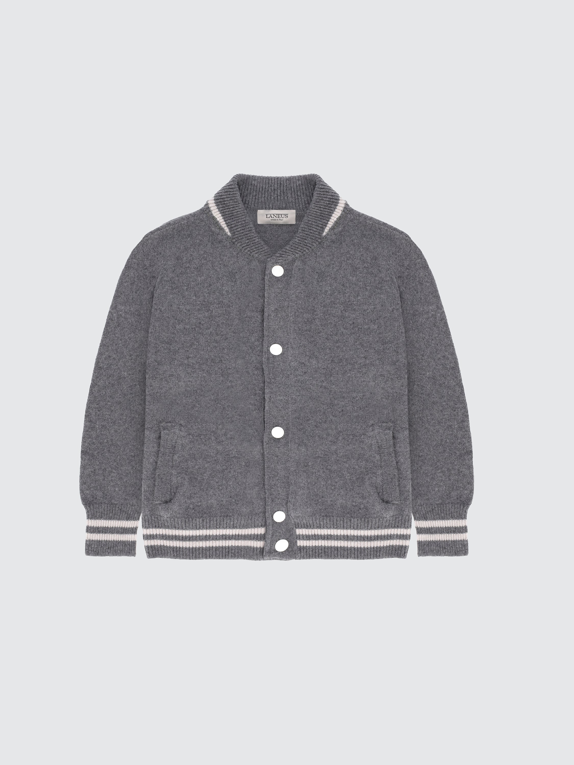 Wool and cashmere bomber