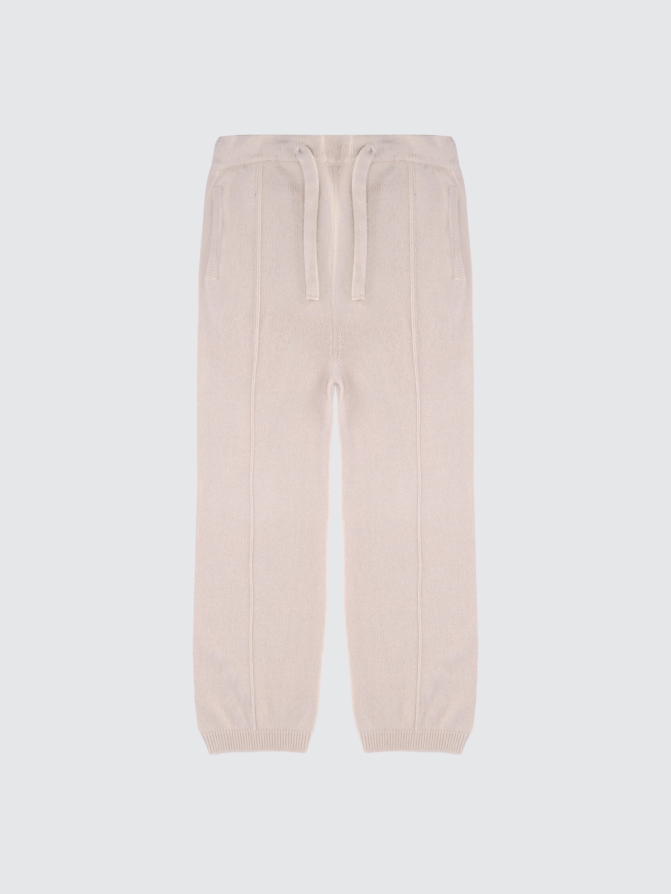 Comfy knitted wool and cashmere pants