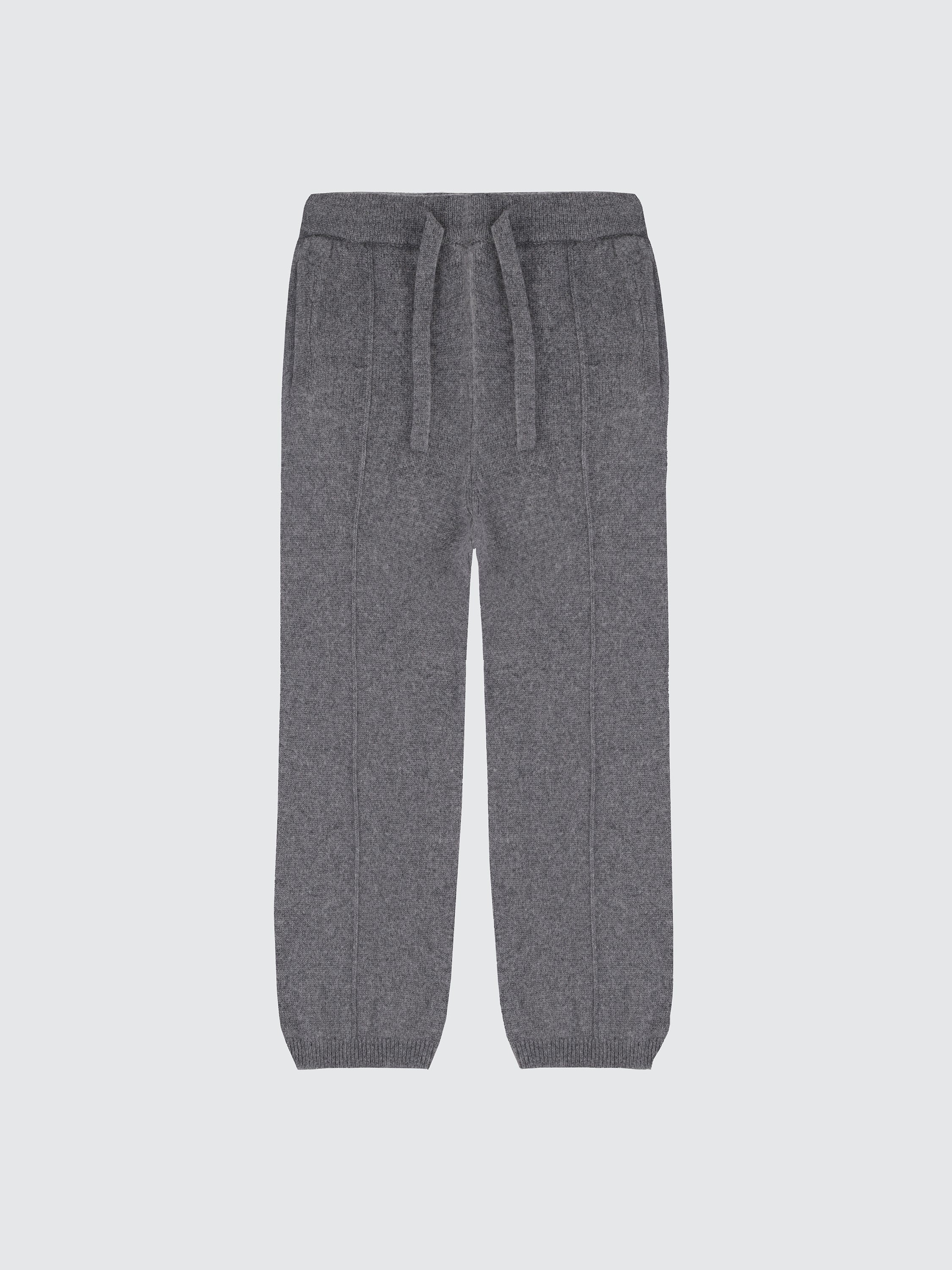Comfy knitted wool and cashmere pants