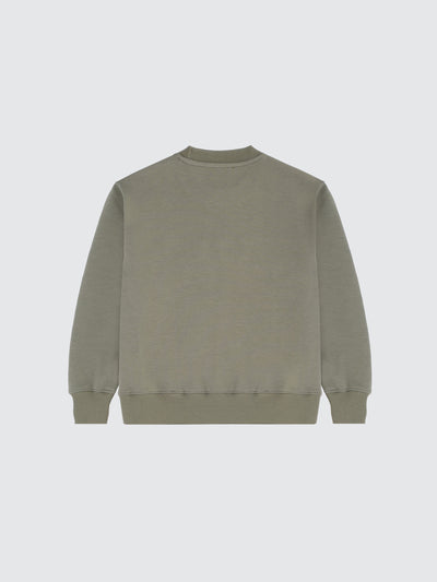 Crewneck logo jacquard sweatshirt