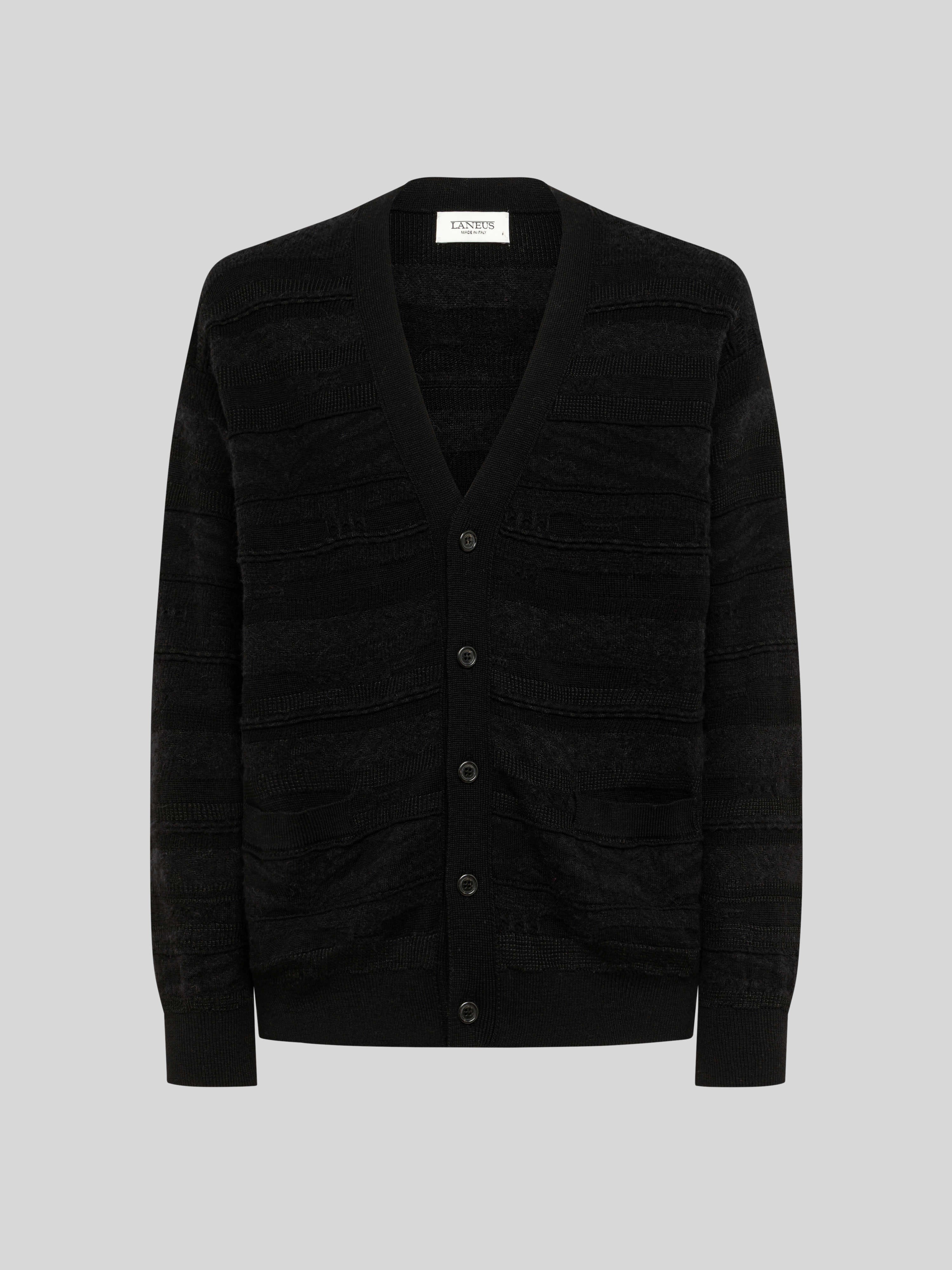 CARDIGAN IN JACQUARD LEGGERO
