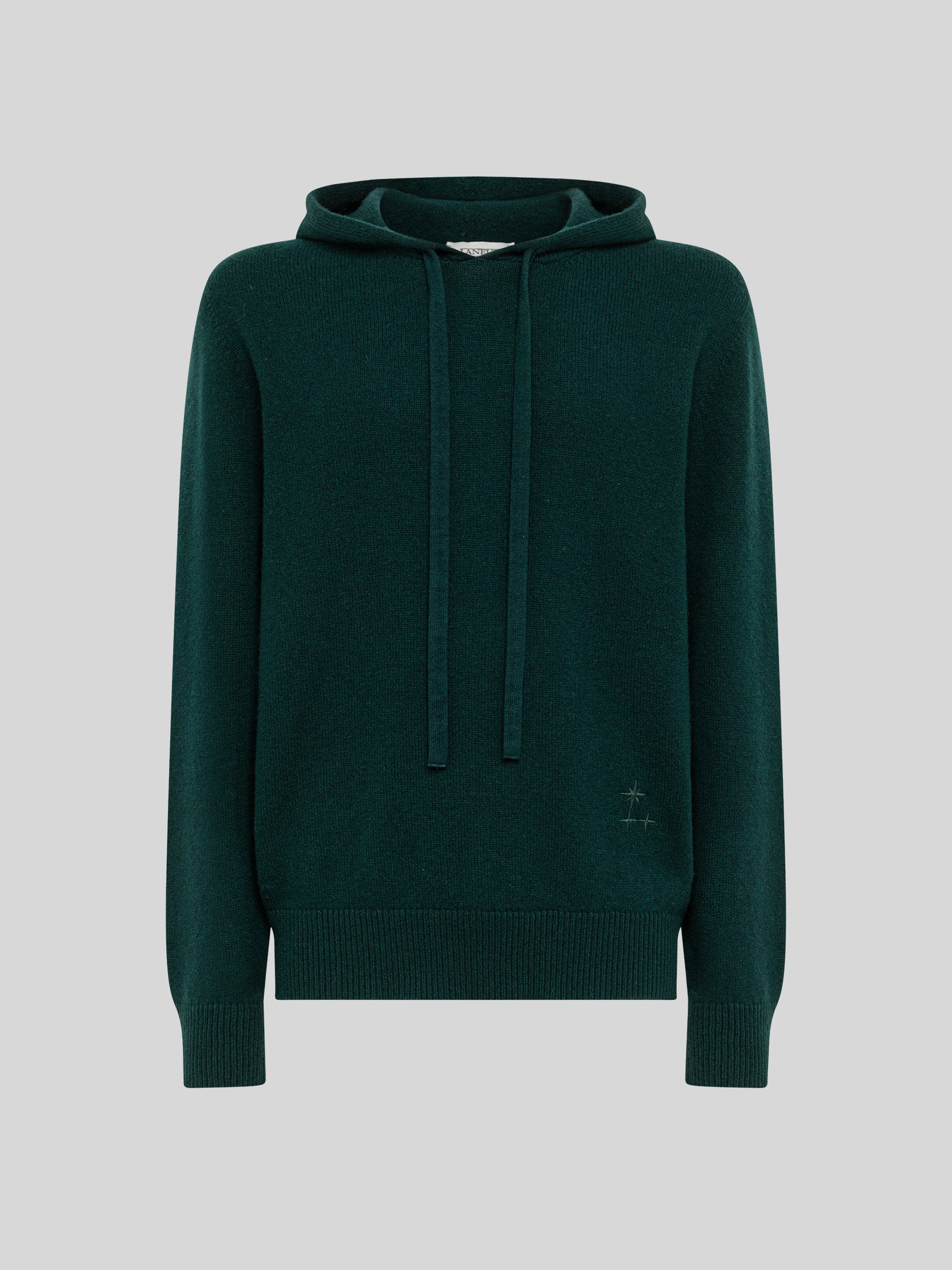 HOODIE IN LANA E CASHMERE