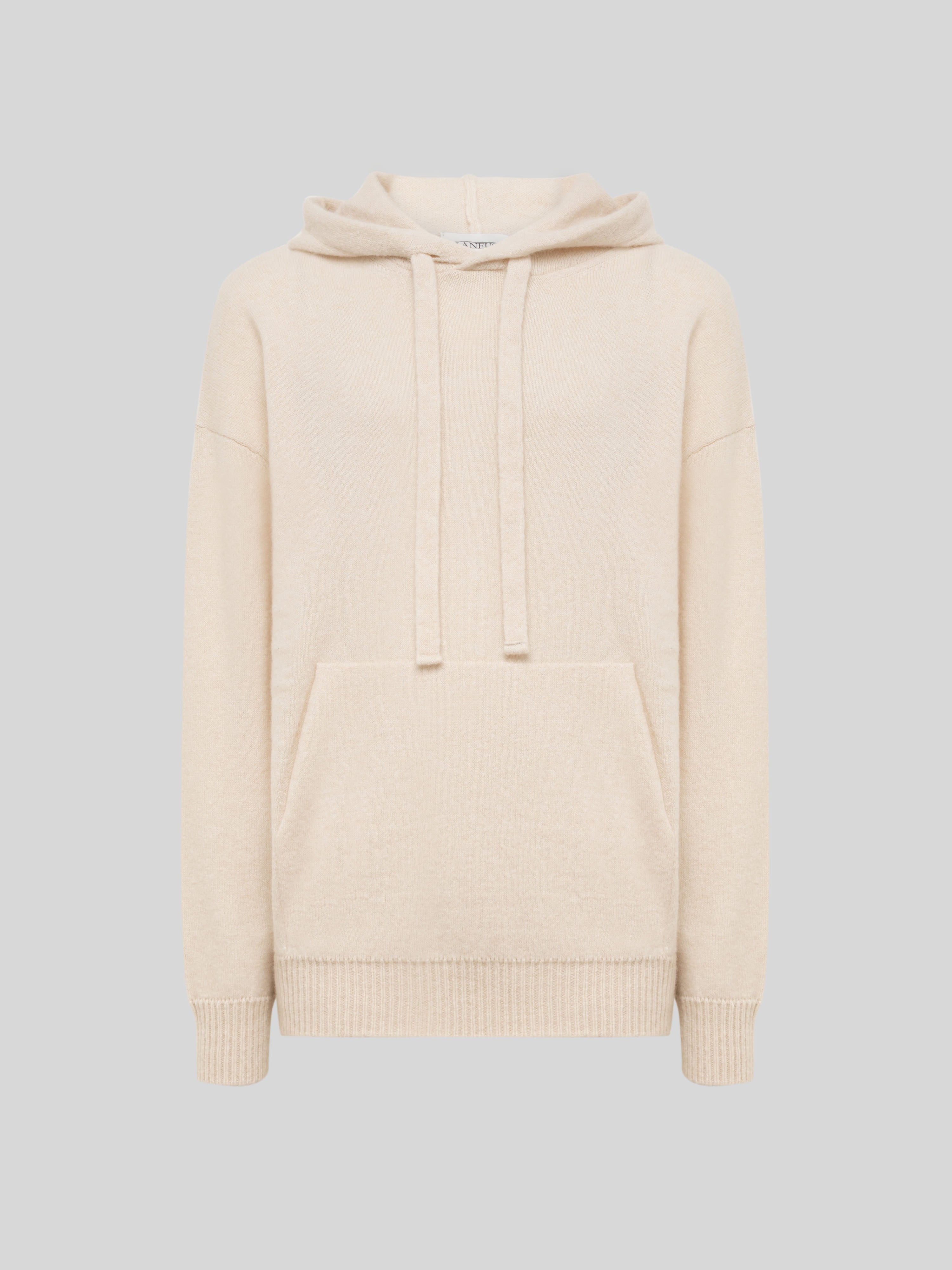 HOODIE IN CASHMERE E SETA