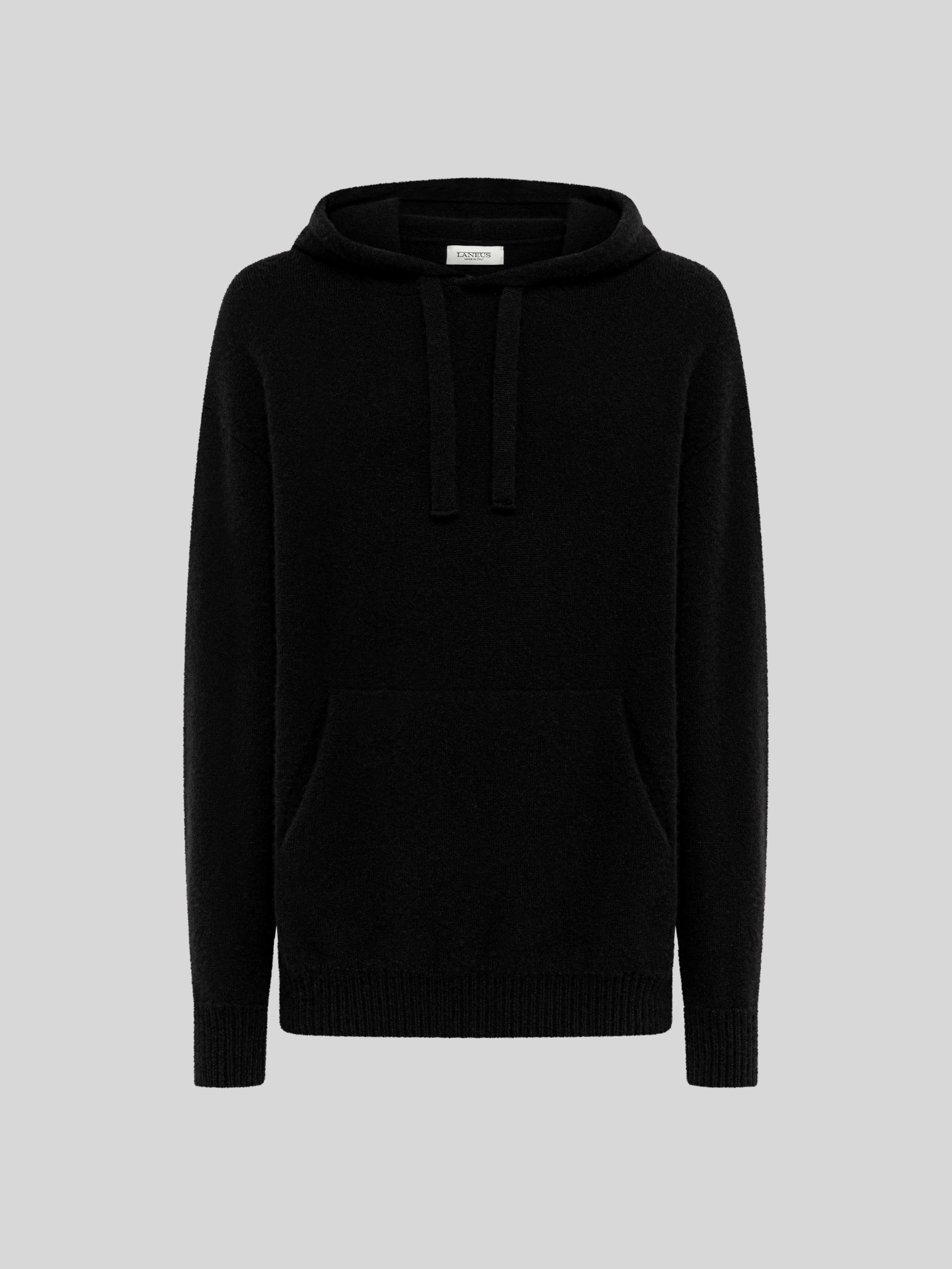 HOODIE IN CASHMERE E SETA