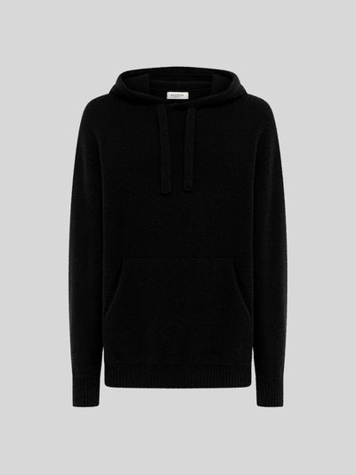 HOODIE IN CASHMERE E SETA