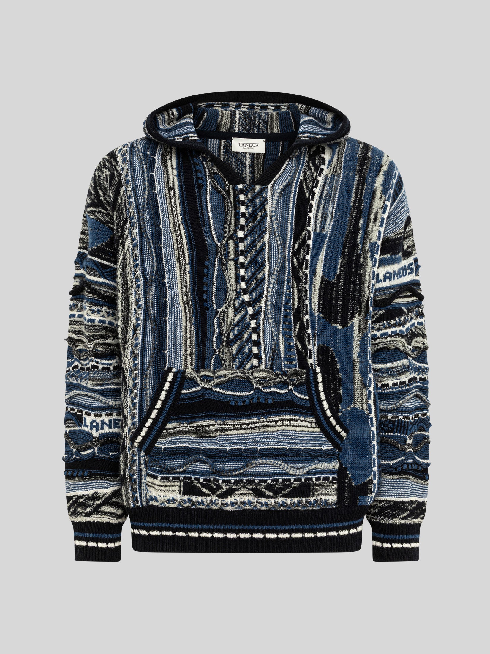 HOODIE BOXY IN JACQUARD