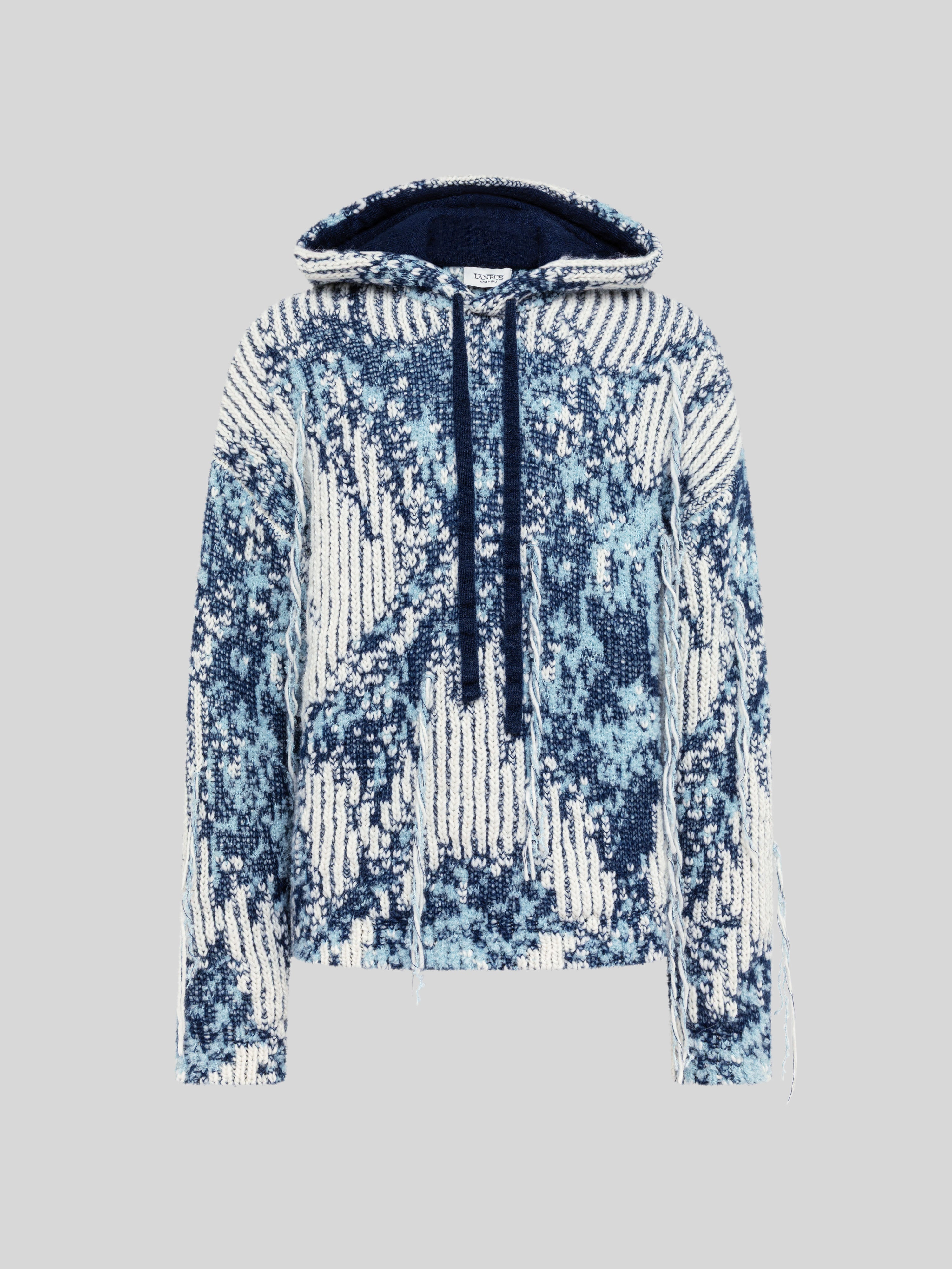 HOODIE OVER IN JACQUARD