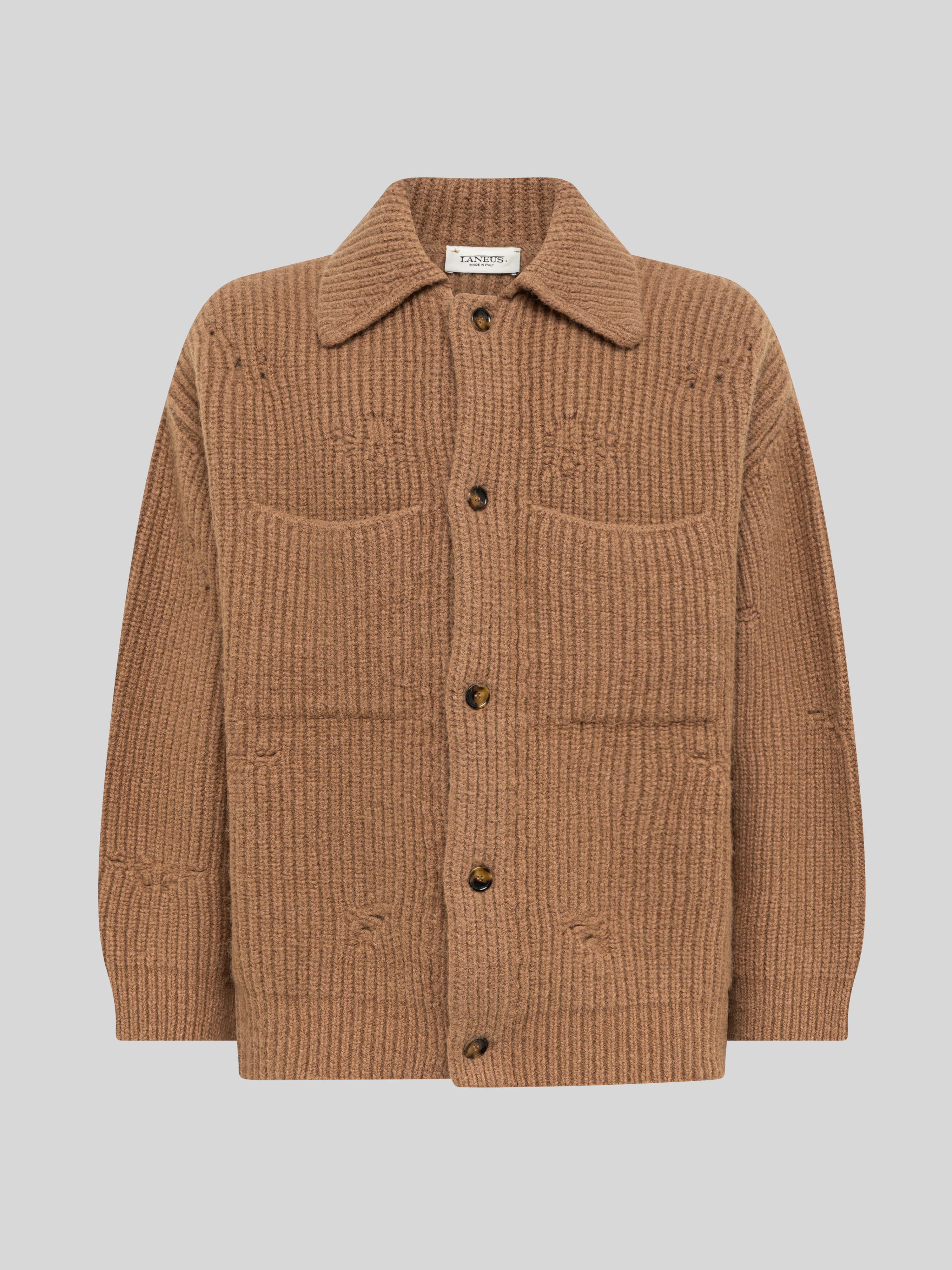 JACKET BOXY IN COSTA INGLESE DESTROYED