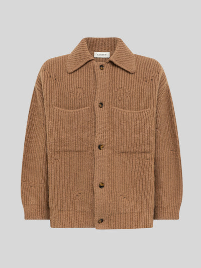 JACKET BOXY IN COSTA INGLESE DESTROYED