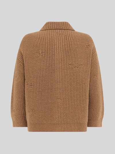 JACKET BOXY IN COSTA INGLESE DESTROYED
