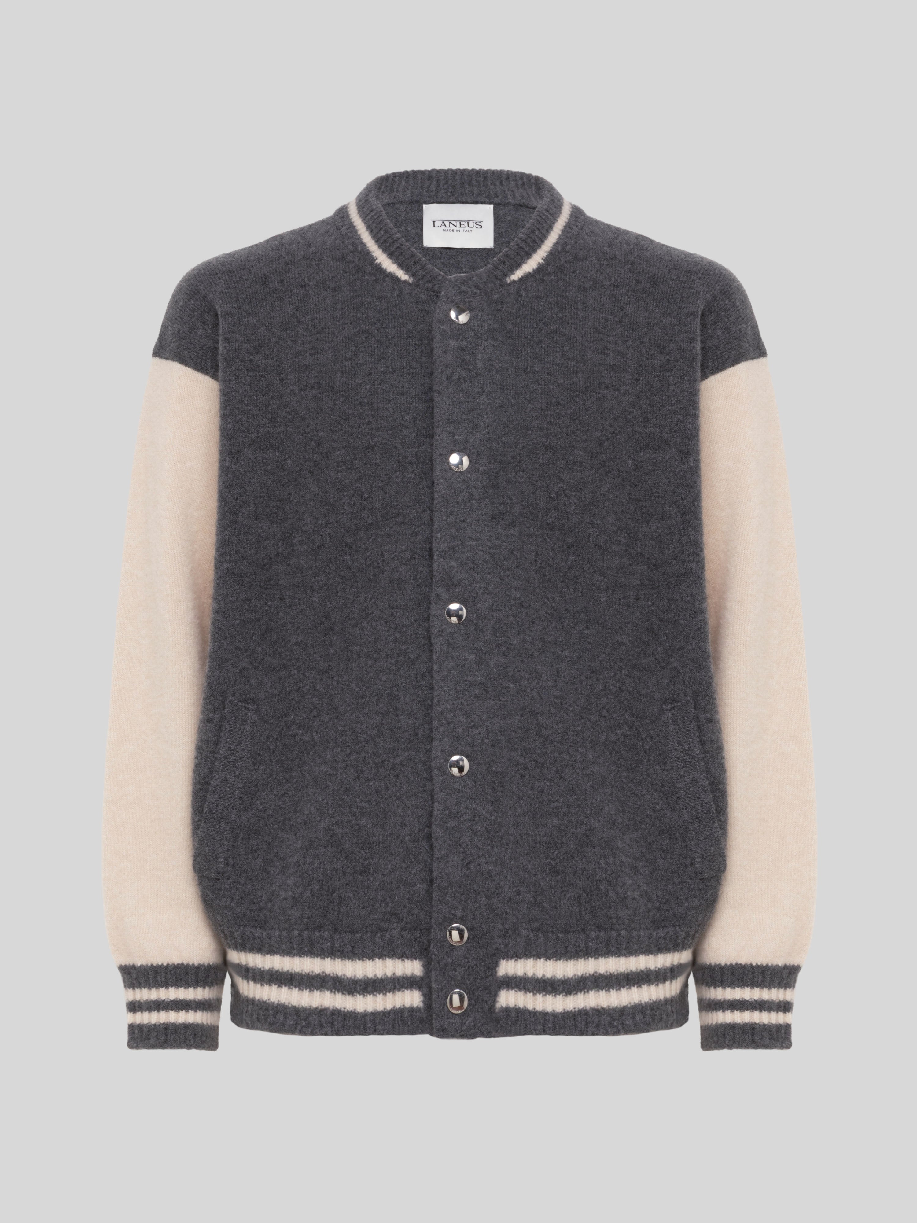 BOMBER IN CASHMERE E SETA