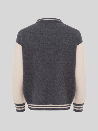 BOMBER IN CASHMERE E SETA