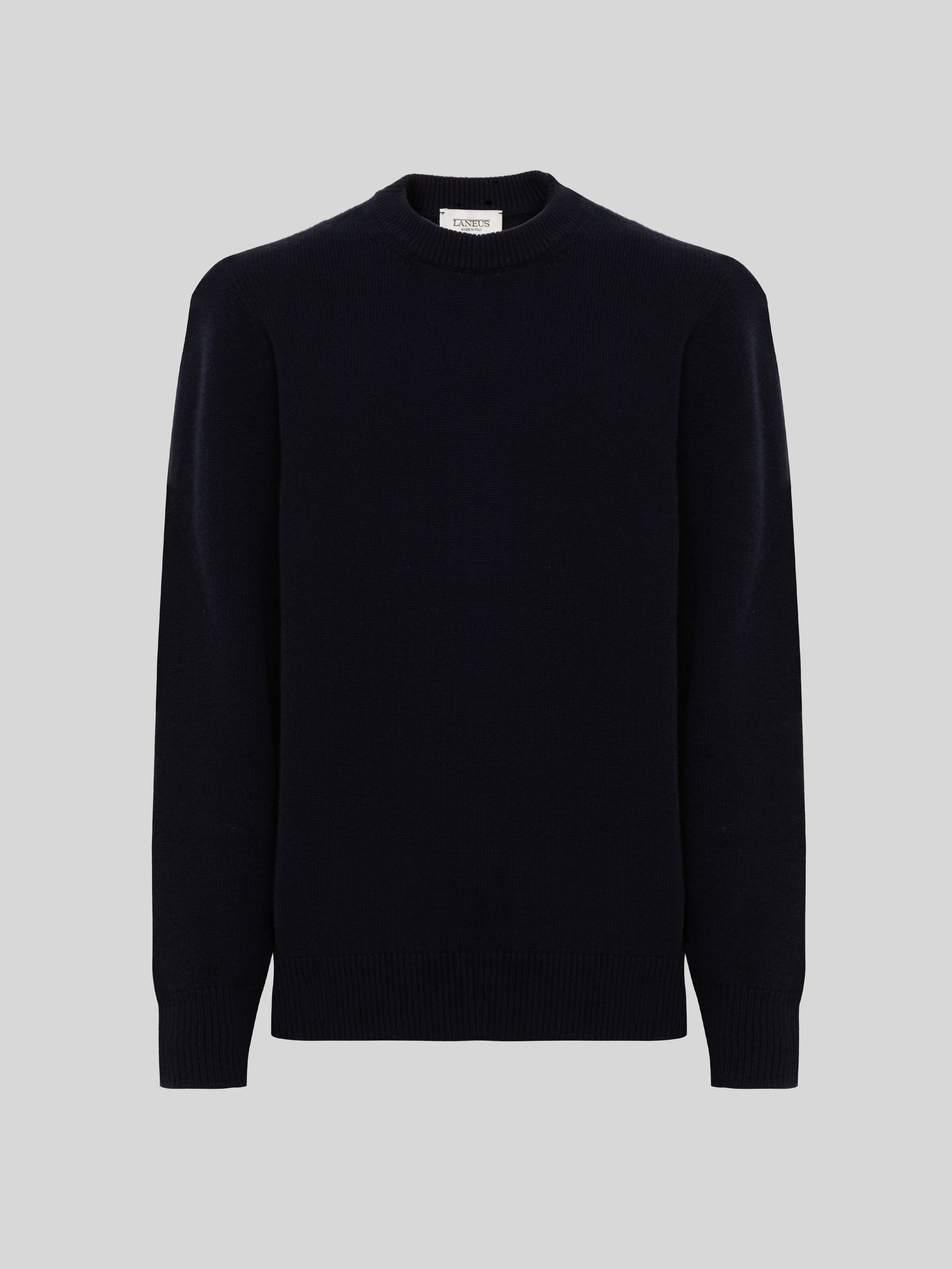 CREWNECK IN LANA E CASHMERE