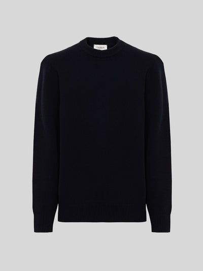 CREWNECK IN LANA E CASHMERE