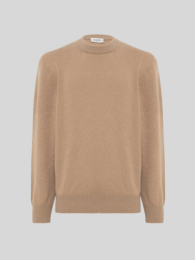 CREWNECK IN LANA E CASHMERE
