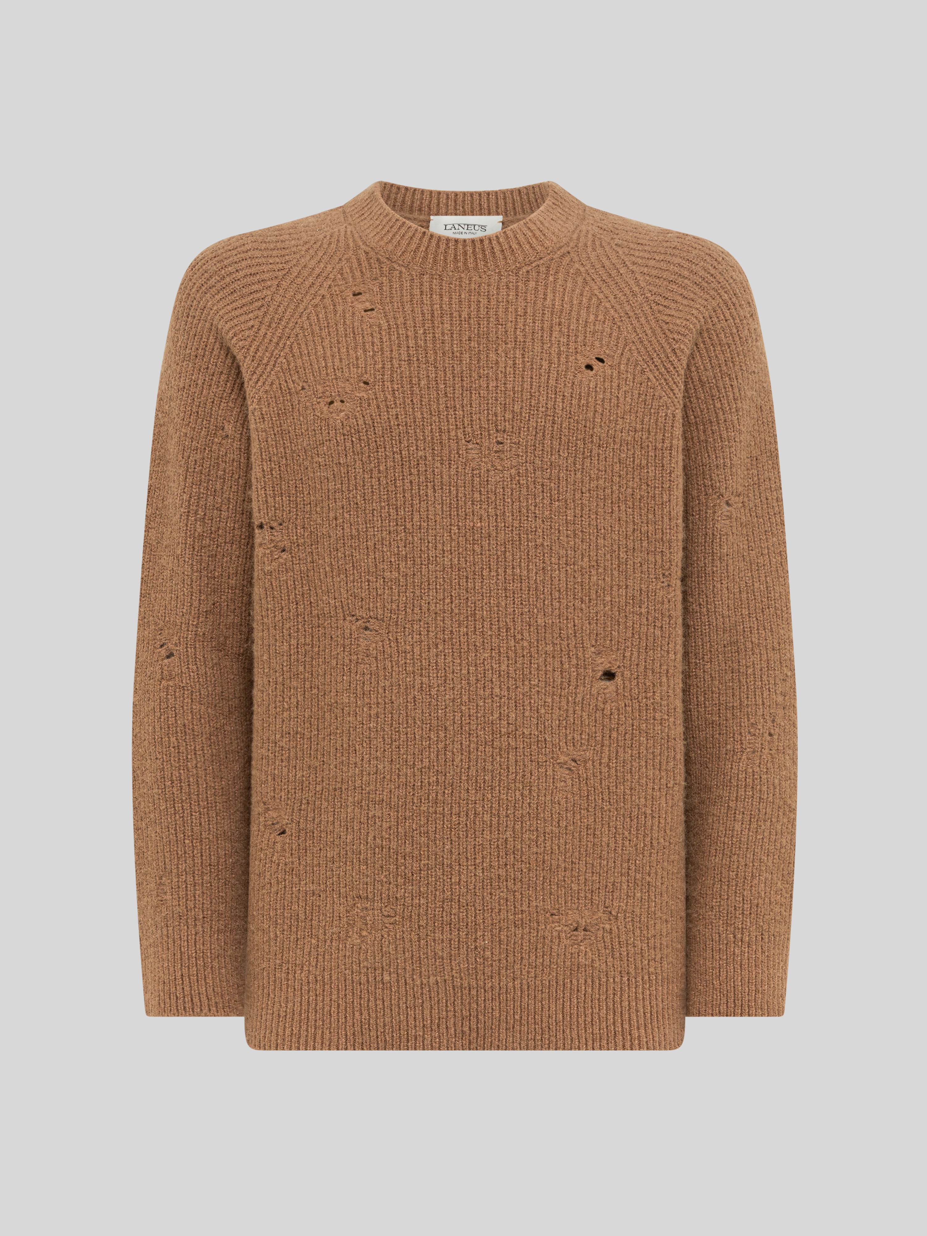 CREWNECK BOXY IN COSTA INGLESE DESTROYED