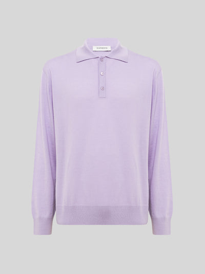 MERINO WOOL POLO SHIRT
